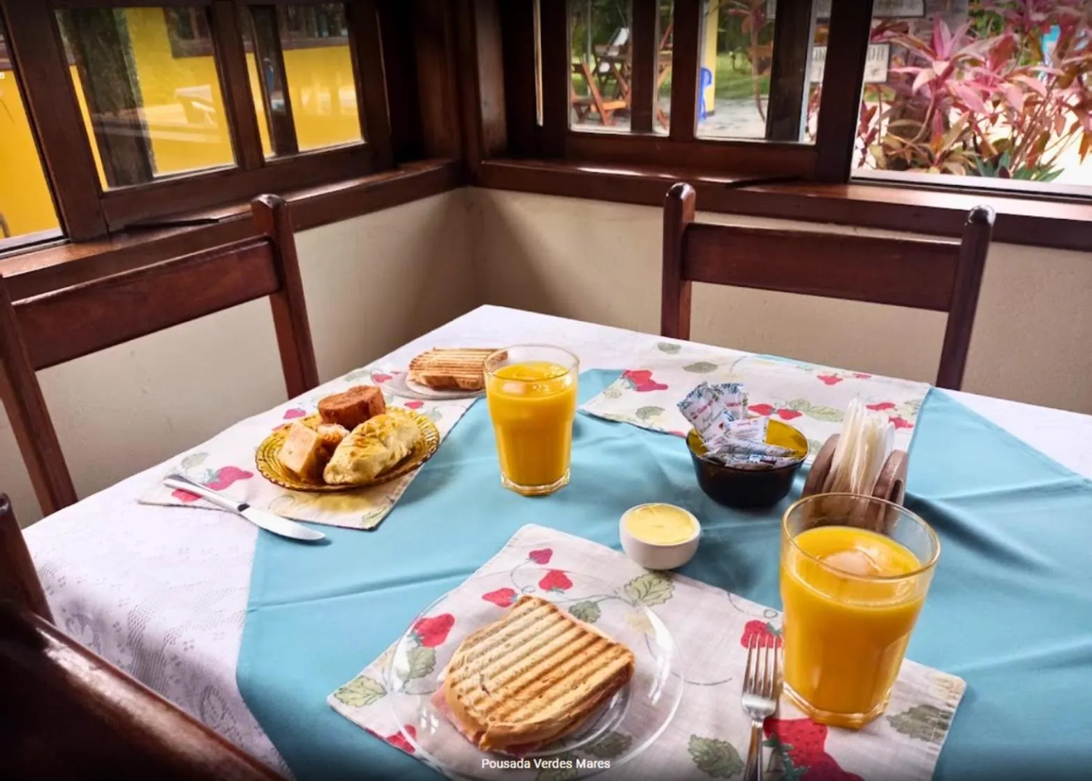 Breakfast in Pousada Verdes Mares