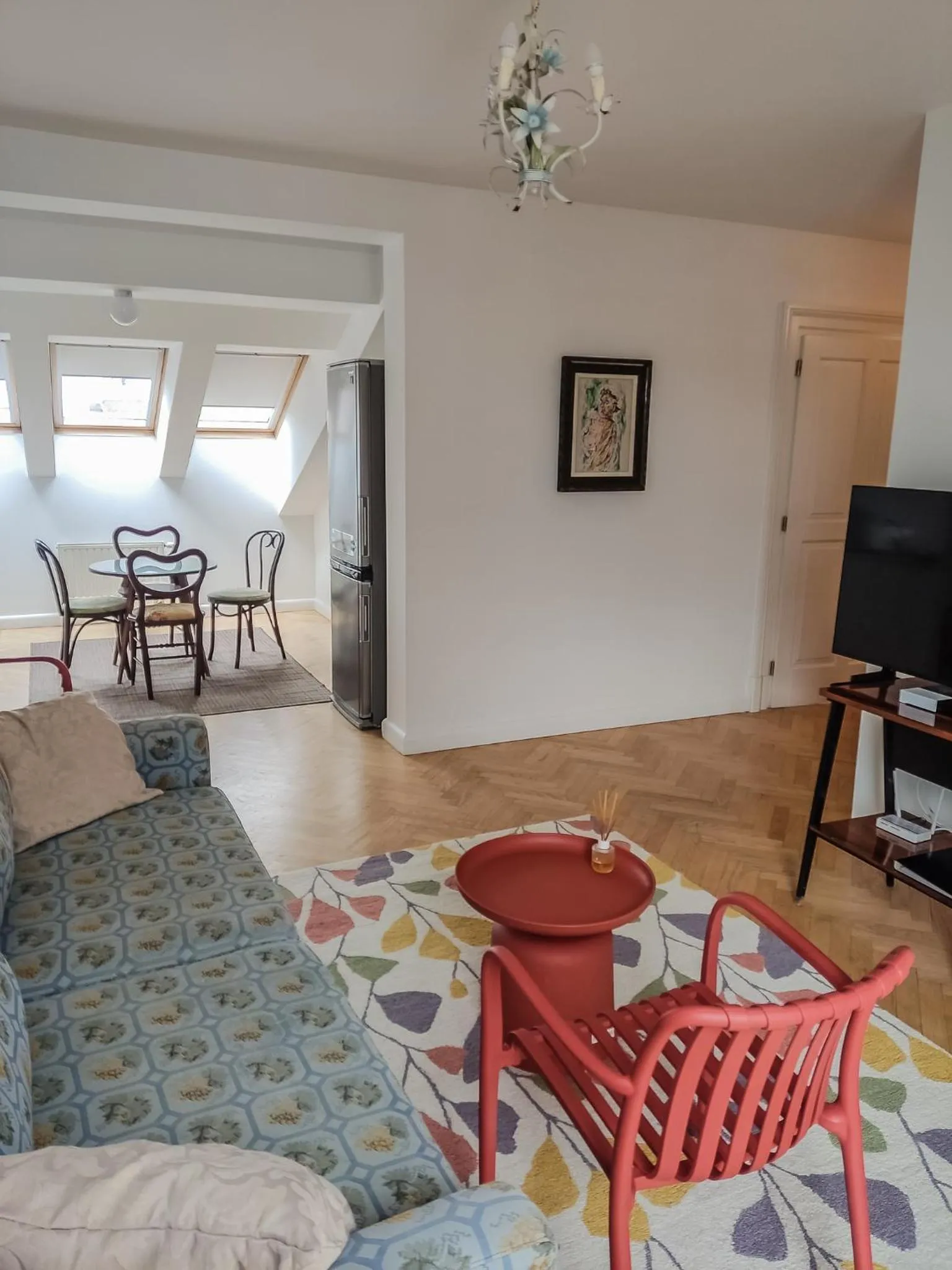 Living room in Crystal Suites Old Town