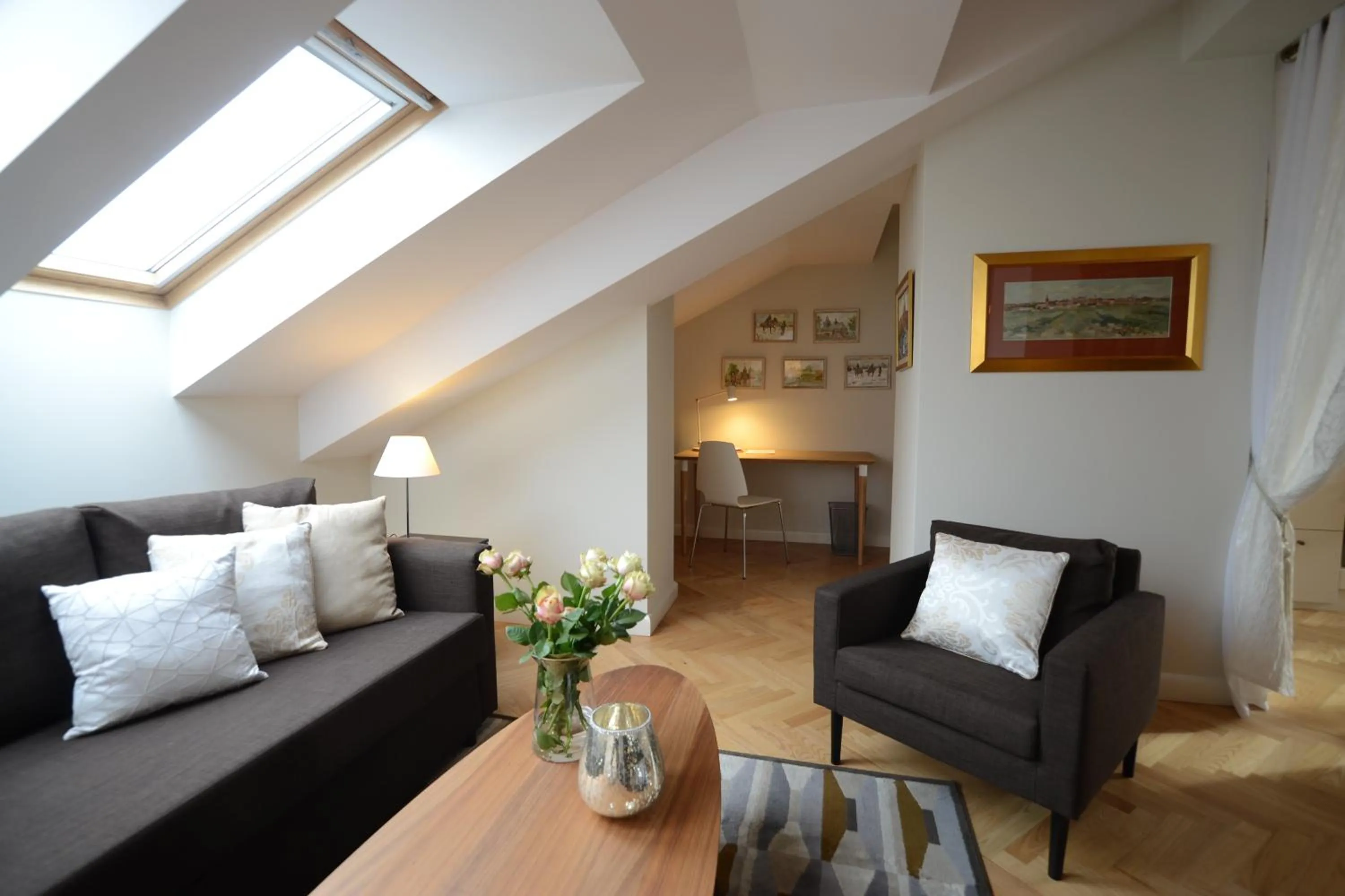 Living room in Crystal Suites Old Town