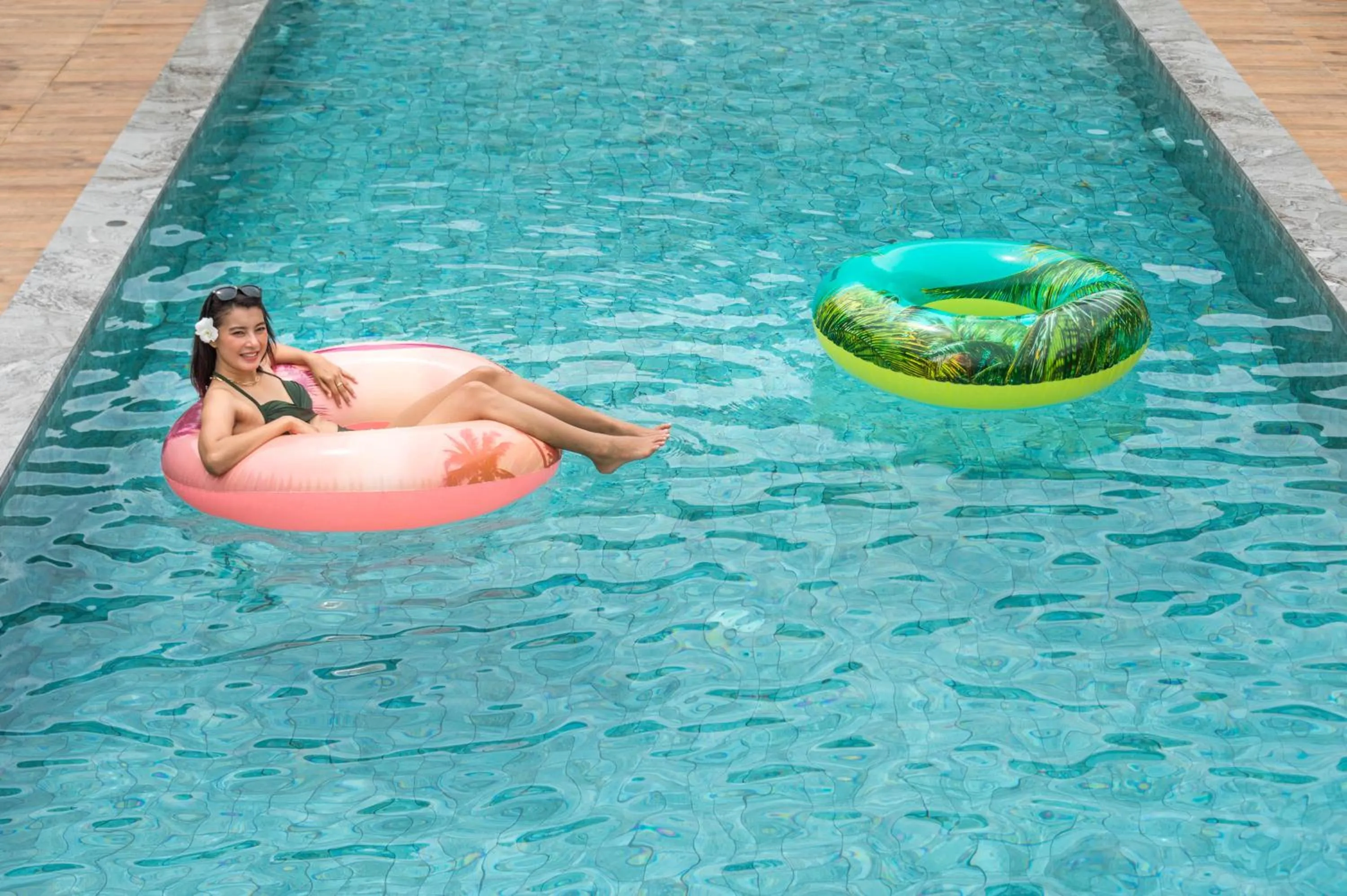 Swimming pool in Amadha Villas Retreat 