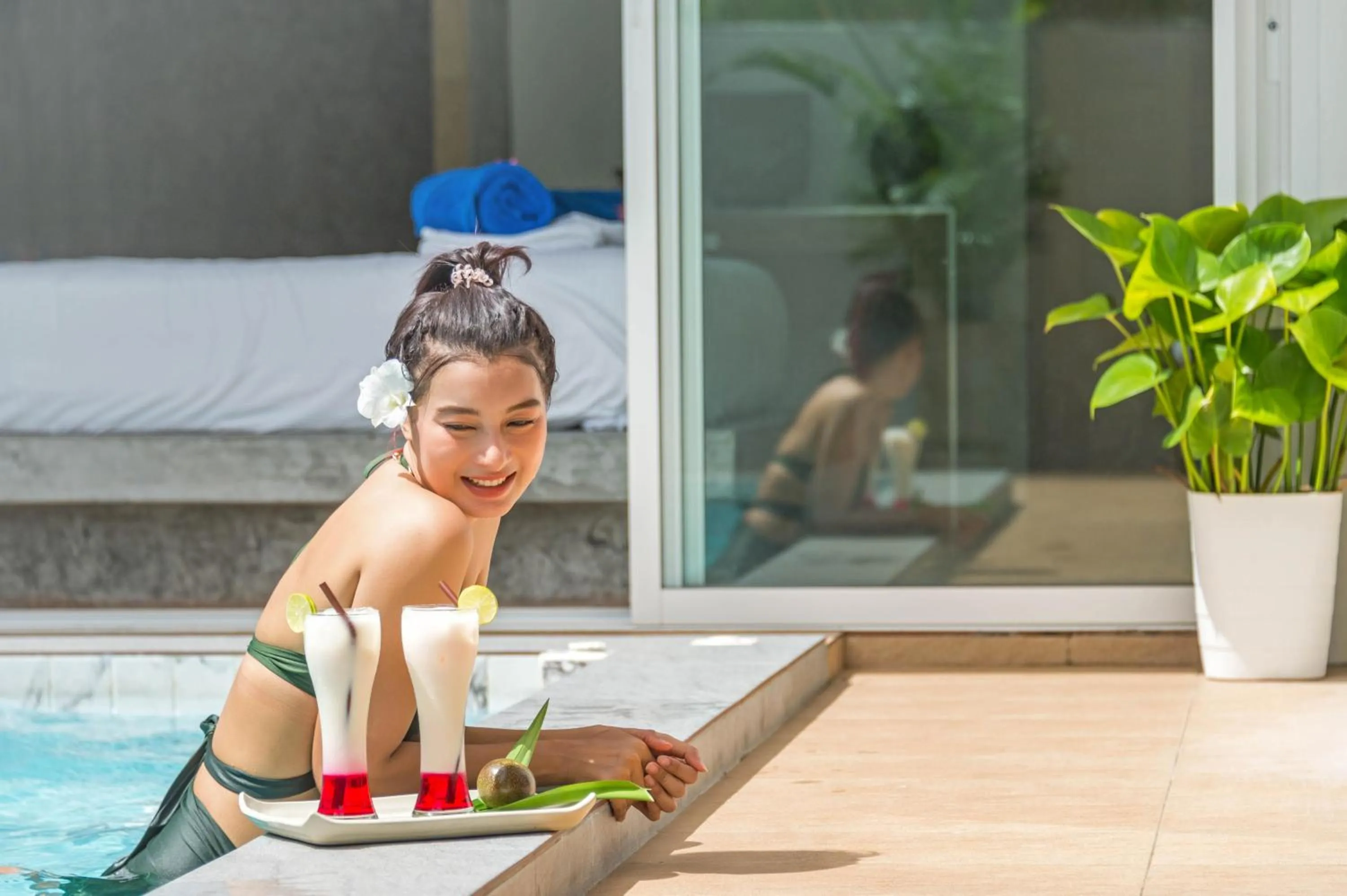 Food and drinks in Amadha Villas Retreat 