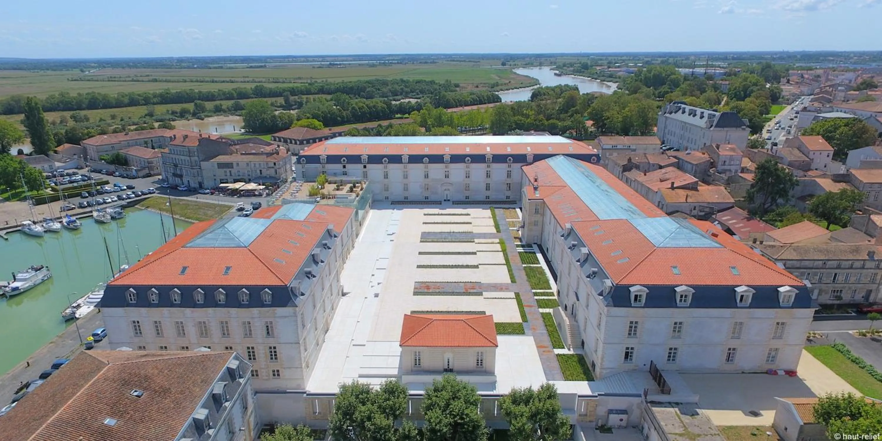 Bird's eye view in Résidence de l'Arsenal Royal - Meublés de Tourisme
