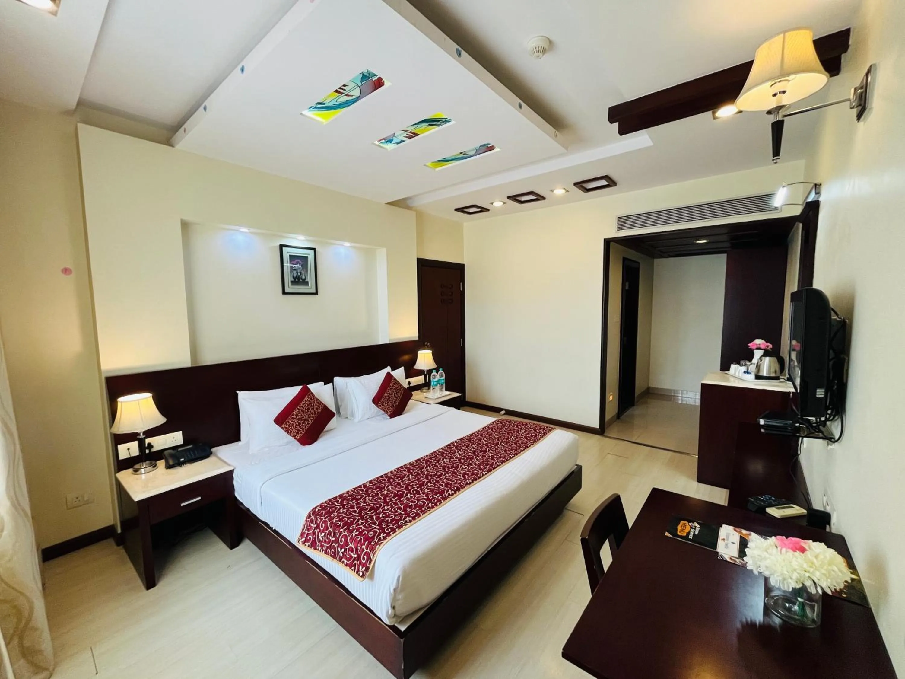 Photo of the whole room in Hotel Abhimaani Vasathi, Rajajinagar