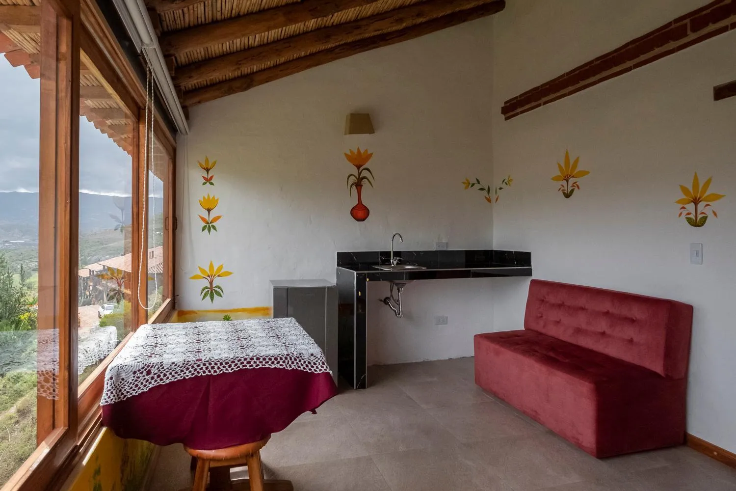 Living room in Hotel Spa Casa de Adobe Villa de Leyva