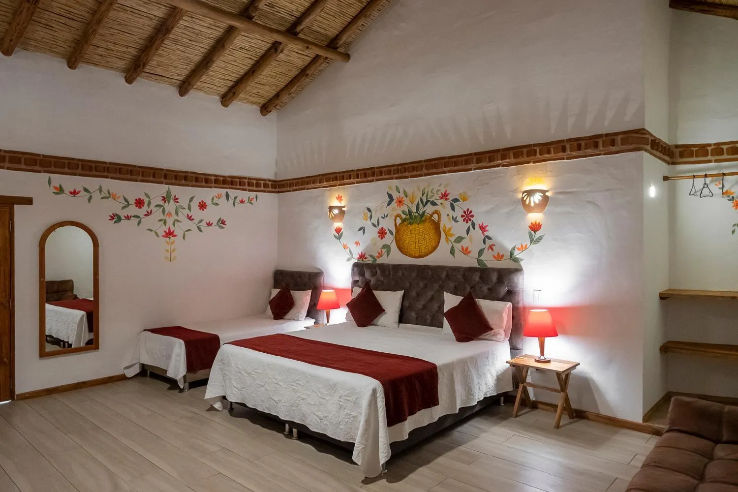 Photo of the whole room, Bed in Hotel Spa Casa de Adobe Villa de Leyva