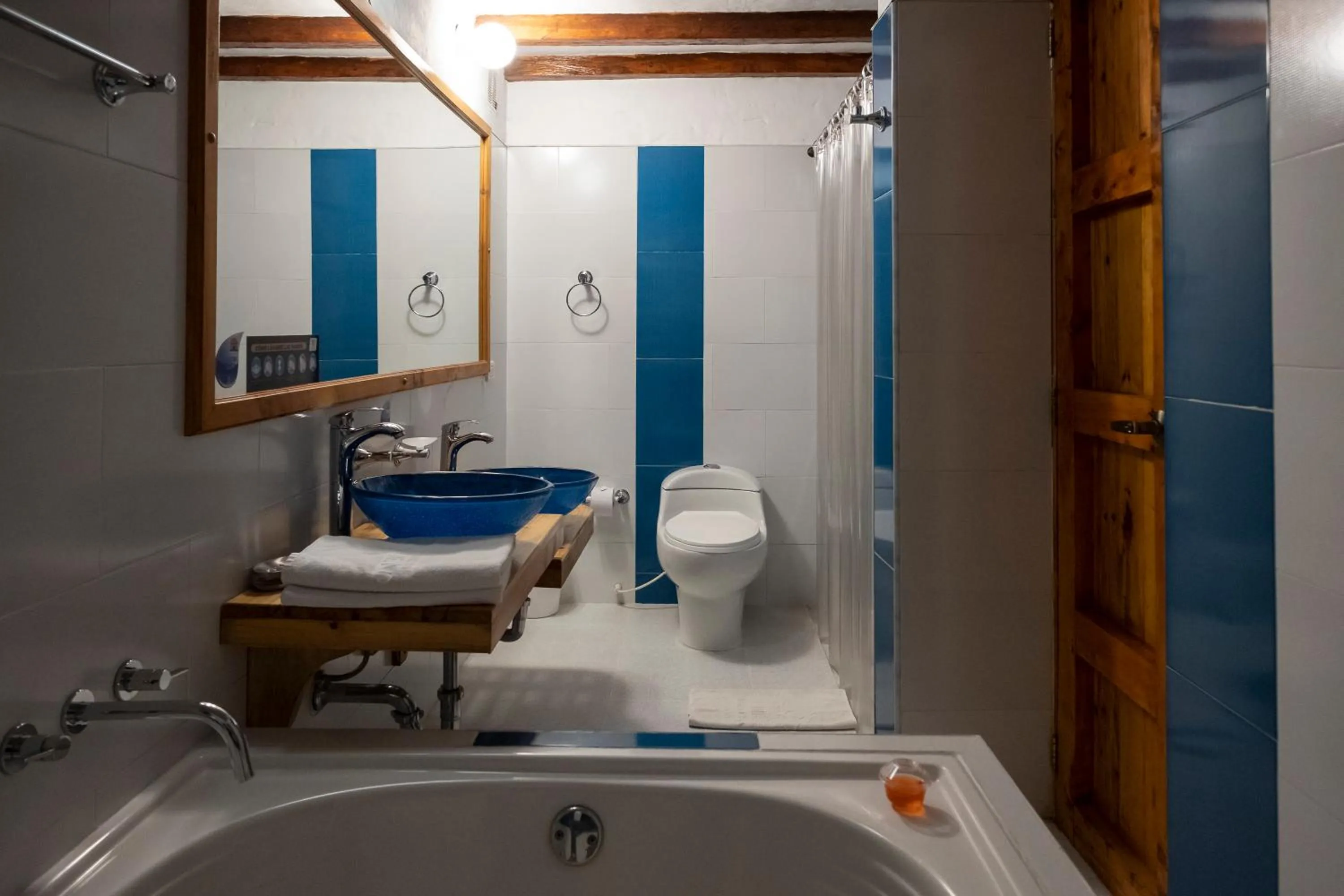 Hot Tub in Hotel Spa Casa de Adobe Villa de Leyva