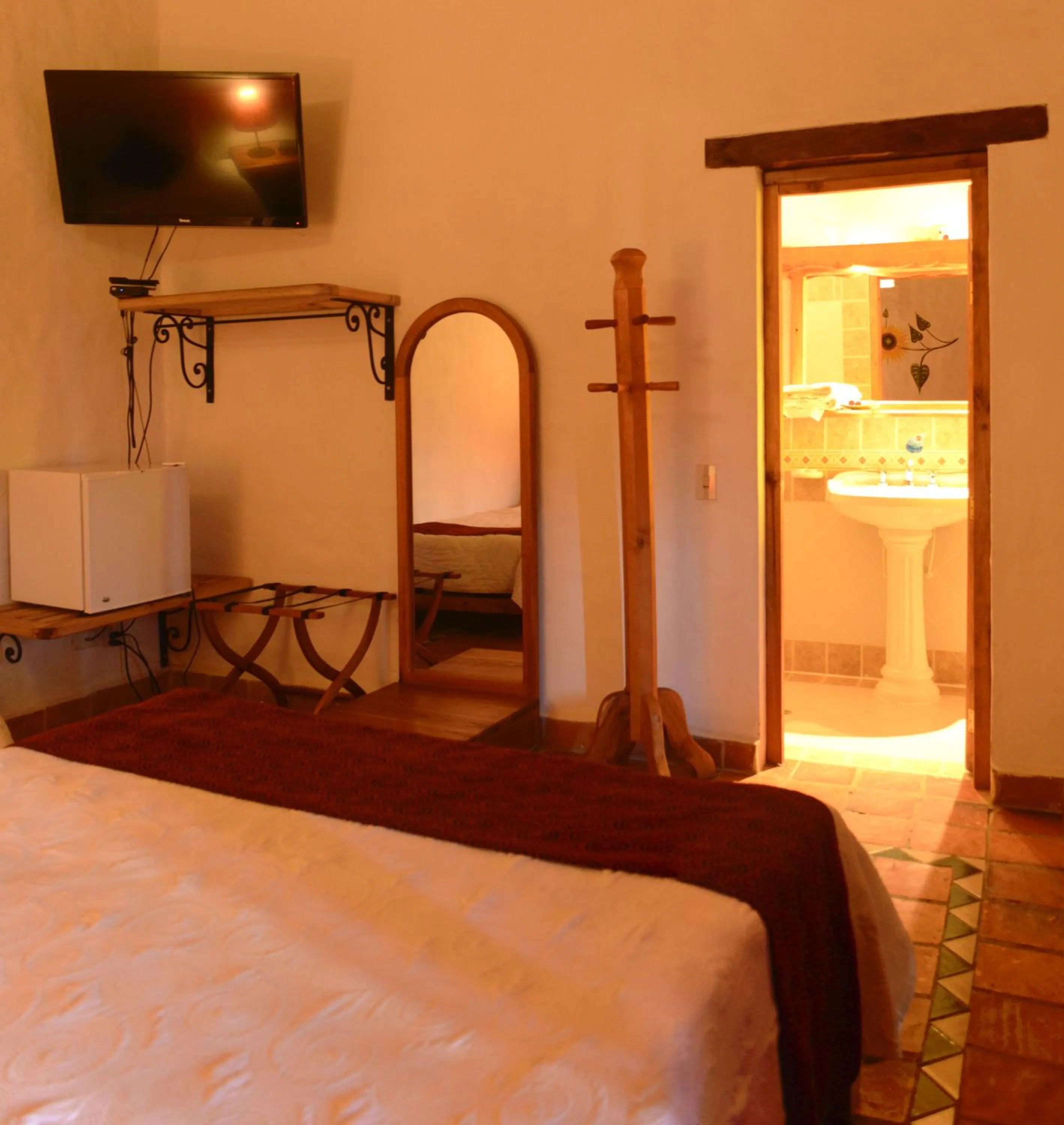 Photo of the whole room, Bed in Hotel Spa Casa de Adobe Villa de Leyva