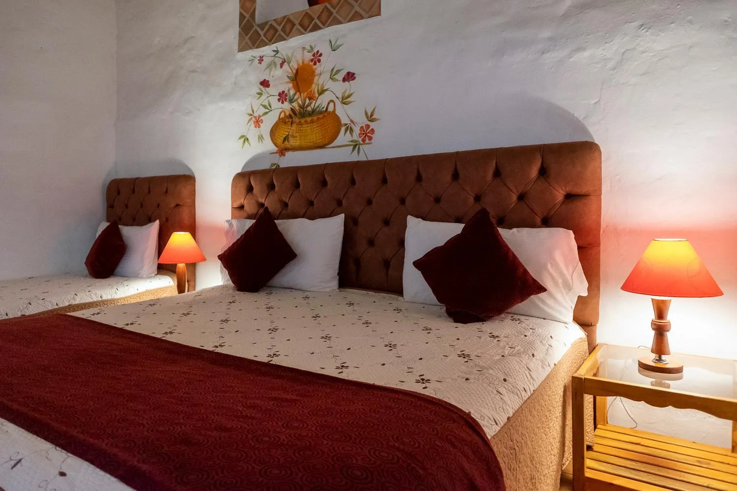 Bed in Hotel Spa Casa de Adobe Villa de Leyva