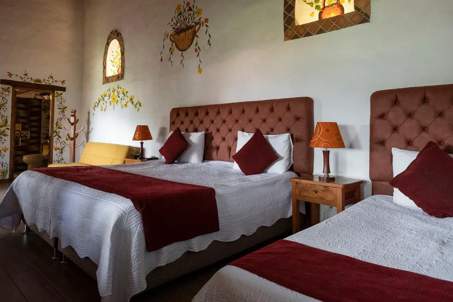 Superior Triple Room in Hotel Spa Casa de Adobe Villa de Leyva Superior Triple Room in Hotel Spa Casa de Adobe Villa de Leyva