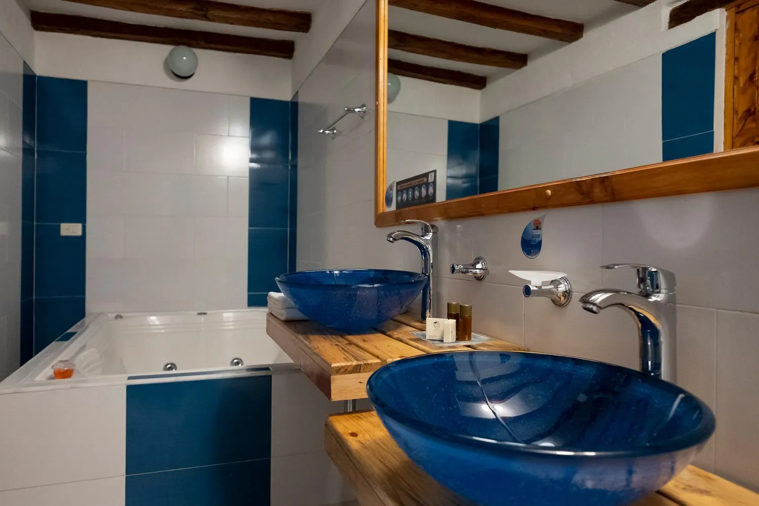 Bathroom in Hotel Spa Casa de Adobe Villa de Leyva
