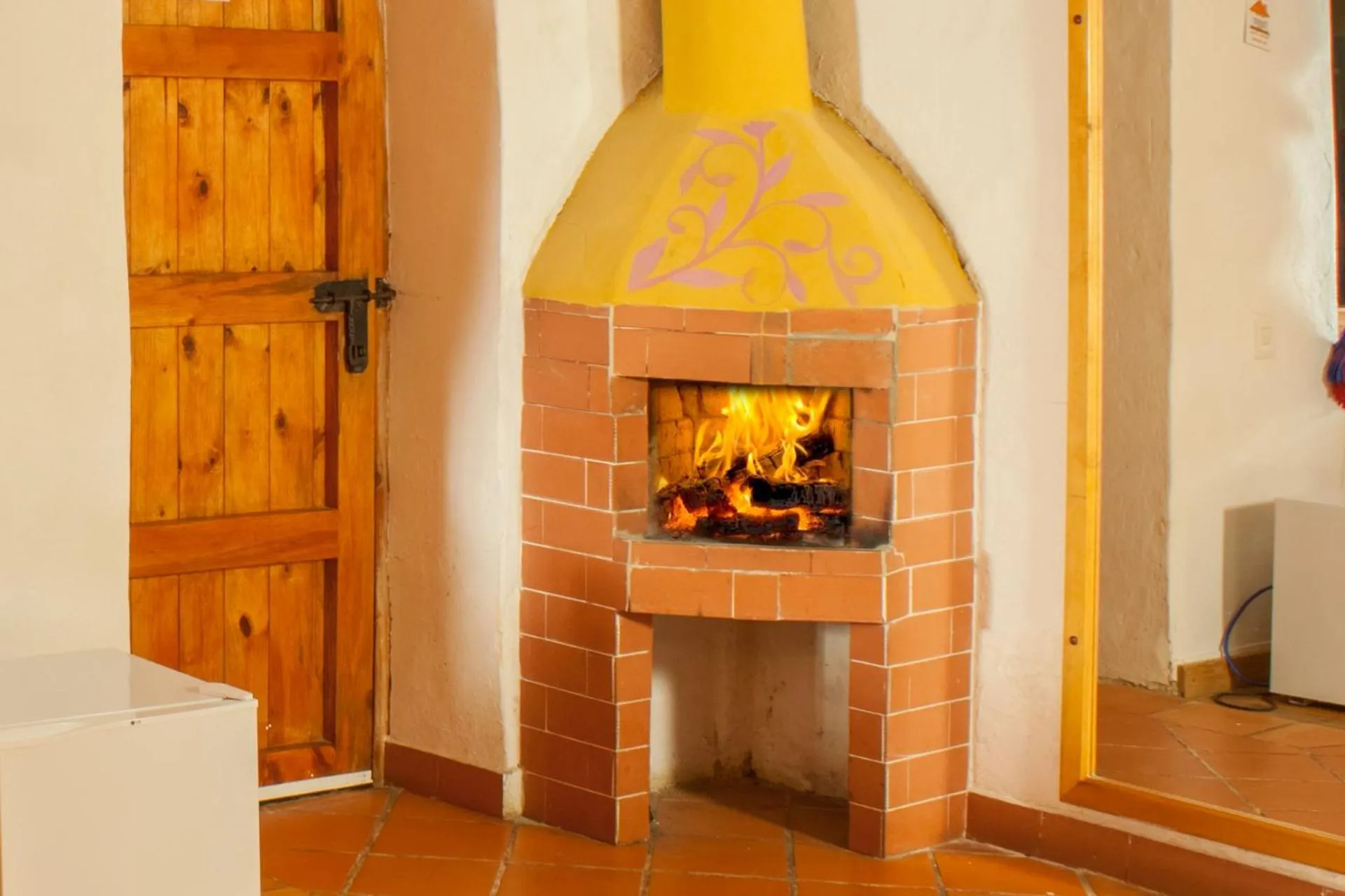 Decorative detail in Hotel Spa Casa de Adobe Villa de Leyva