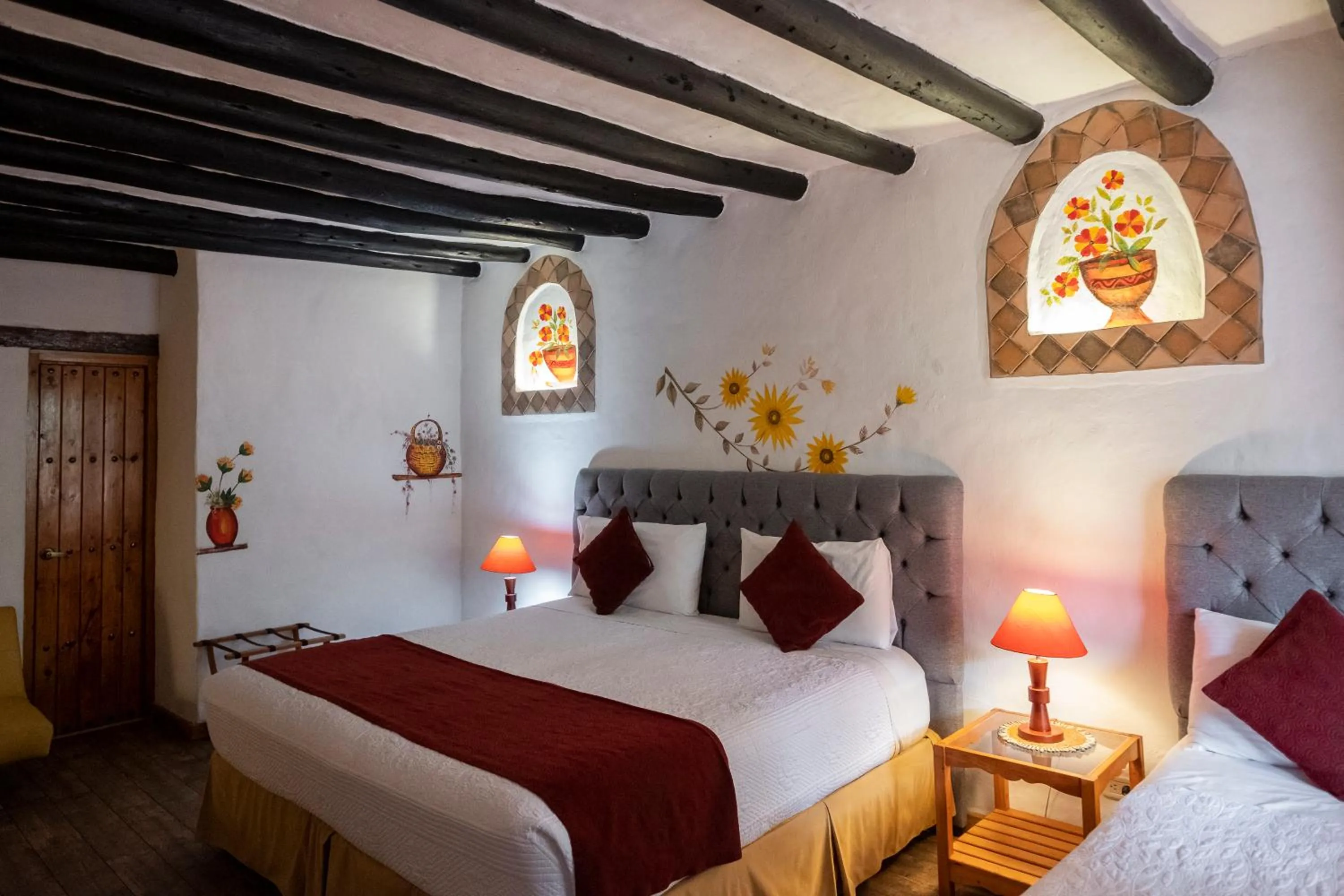 Photo of the whole room, Bed in Hotel Spa Casa de Adobe Villa de Leyva