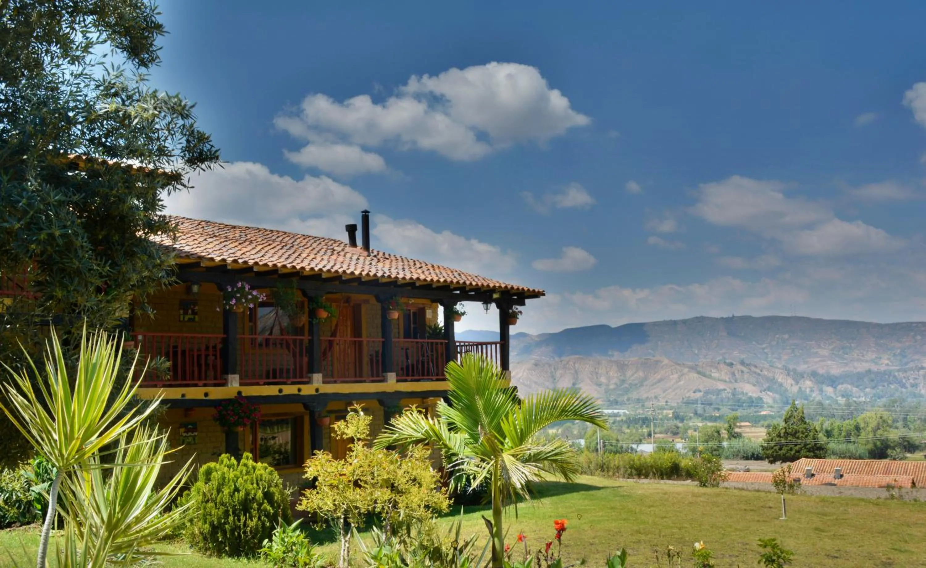 View (from property/room) in Hotel Spa Casa de Adobe Villa de Leyva