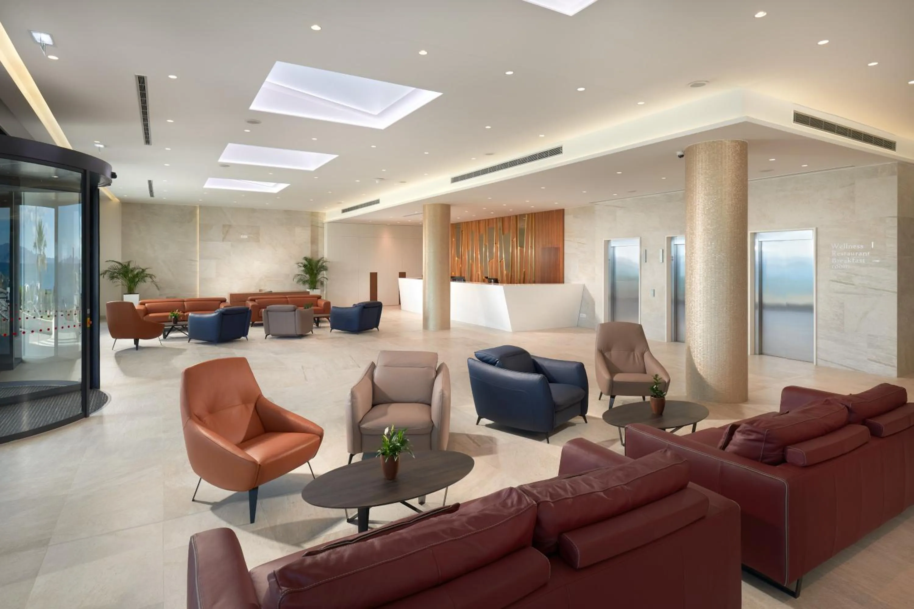 Lobby or reception in Amphora Hotel