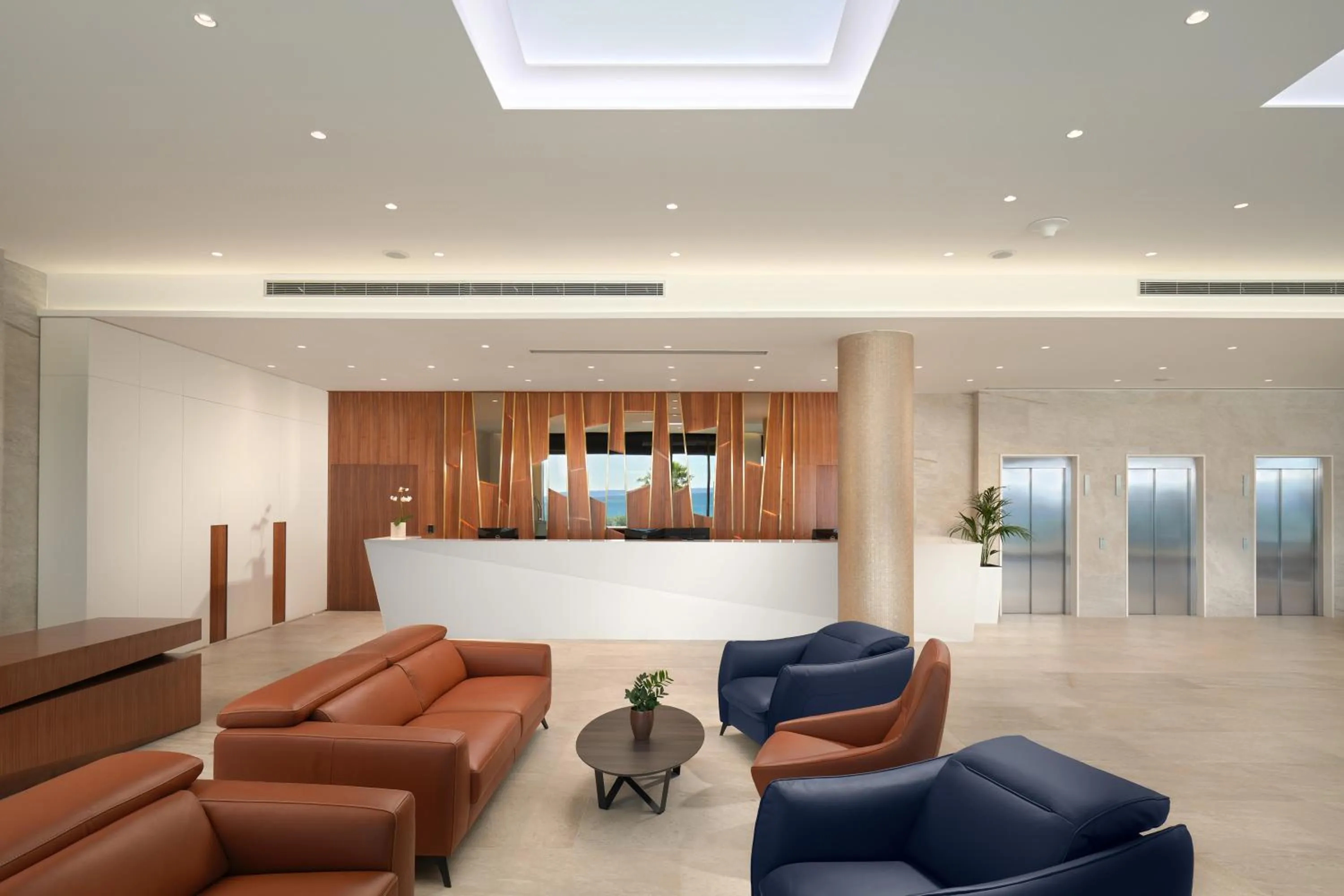 Lobby or reception in Amphora Hotel