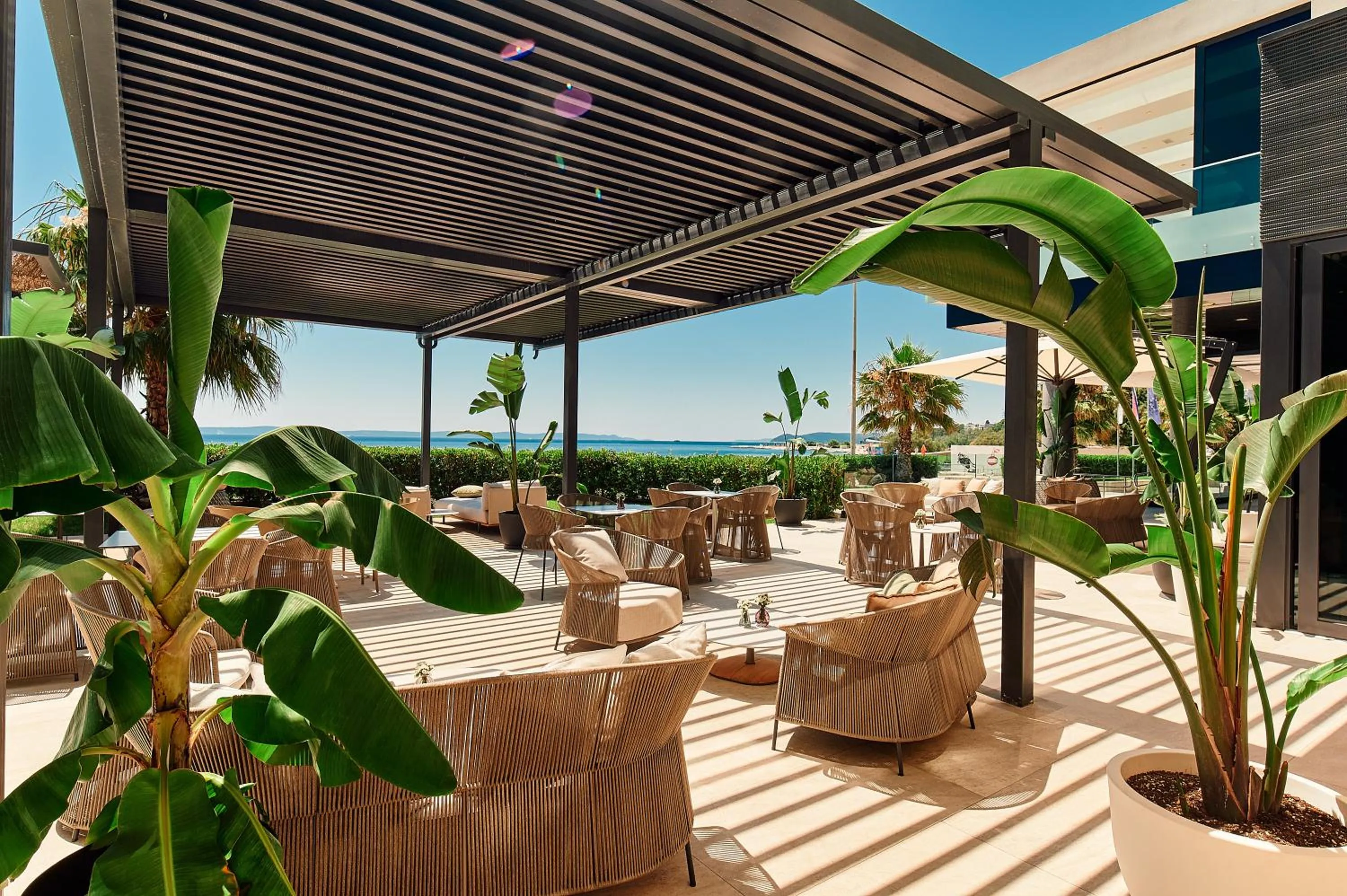 Balcony/Terrace in Amphora Hotel