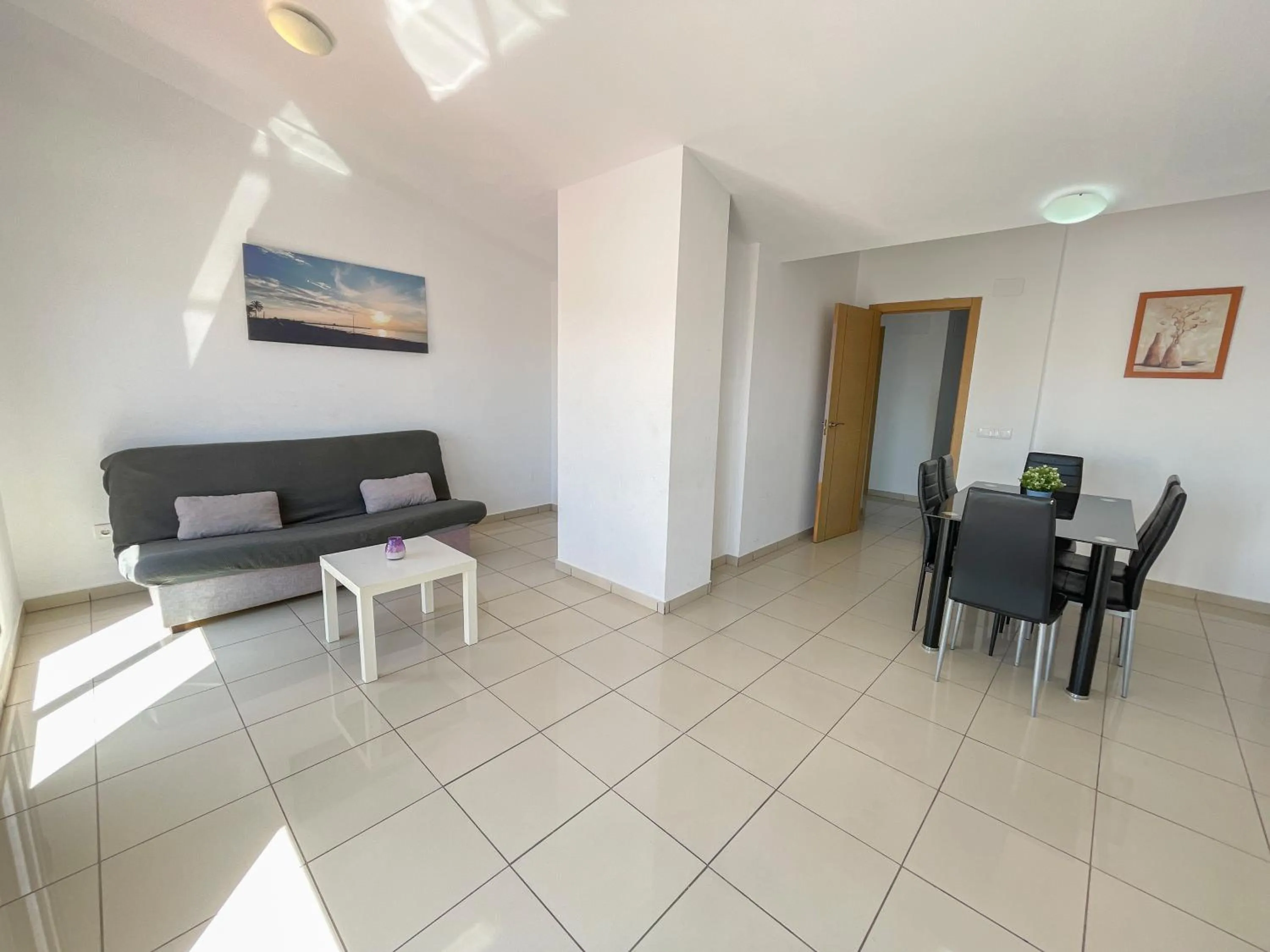 Living room in Apartamentos Playa de Benicarló 3000