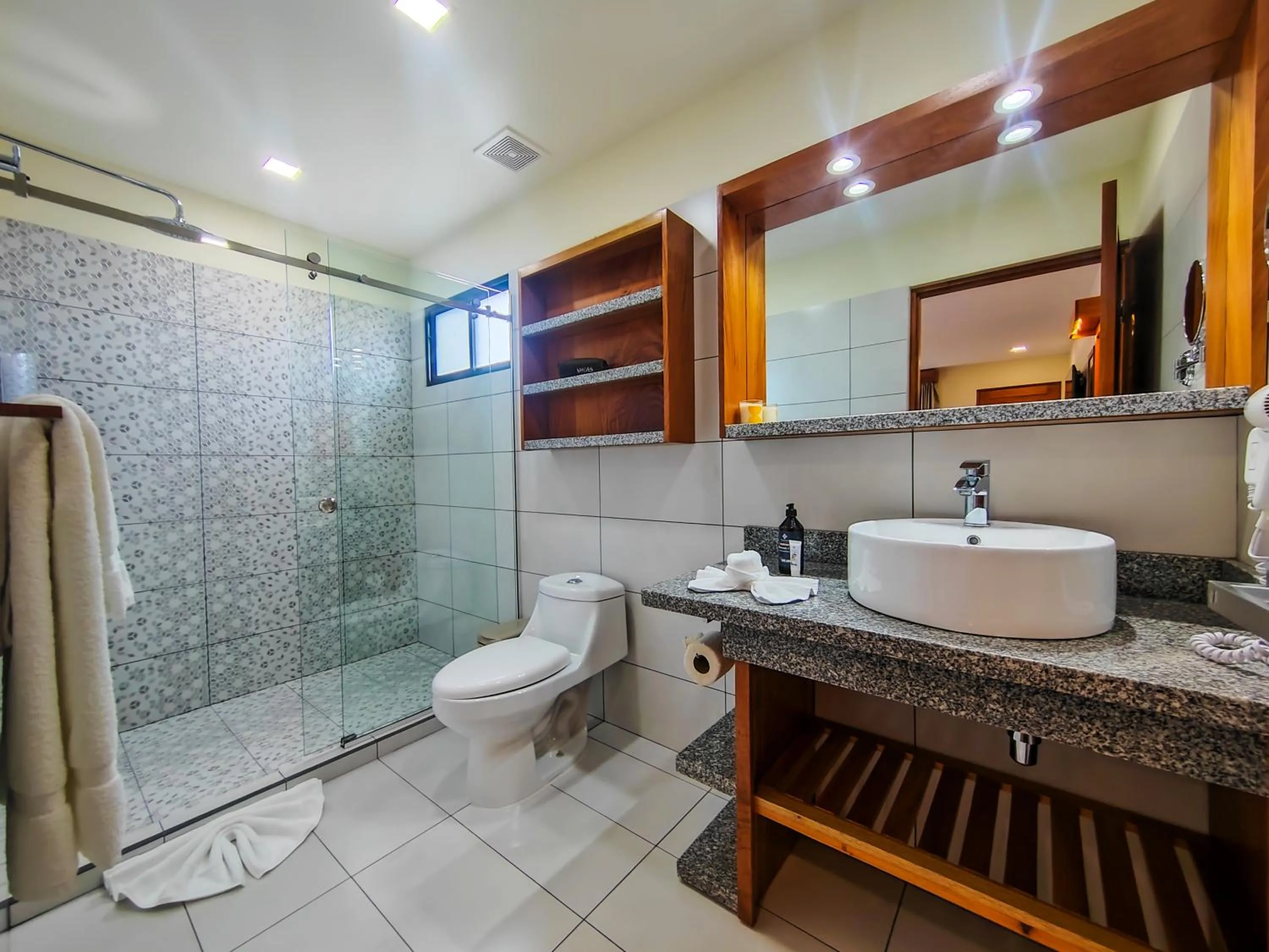 Shower in Sibu Boutique Hotel