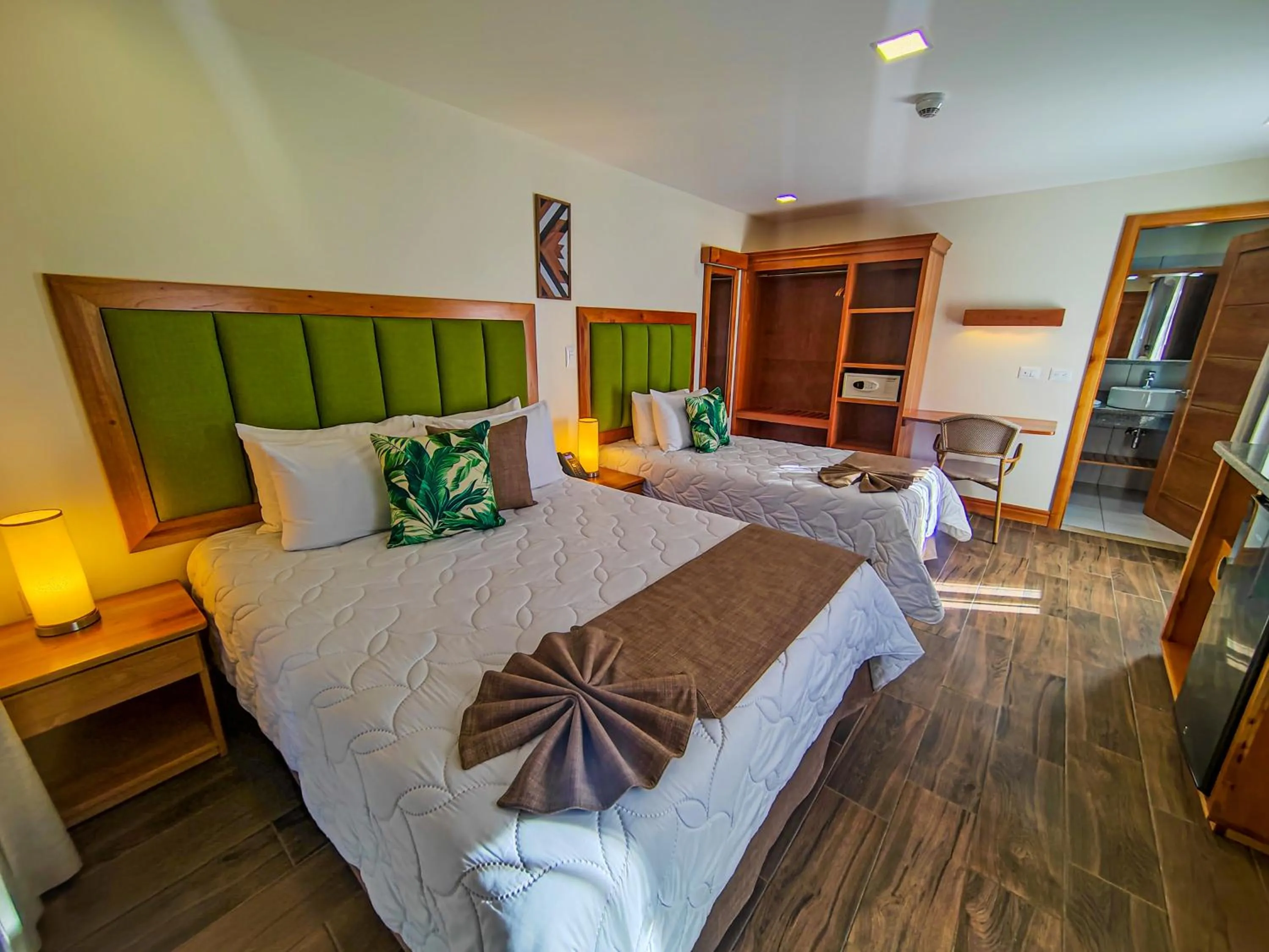 Bed in Sibu Boutique Hotel