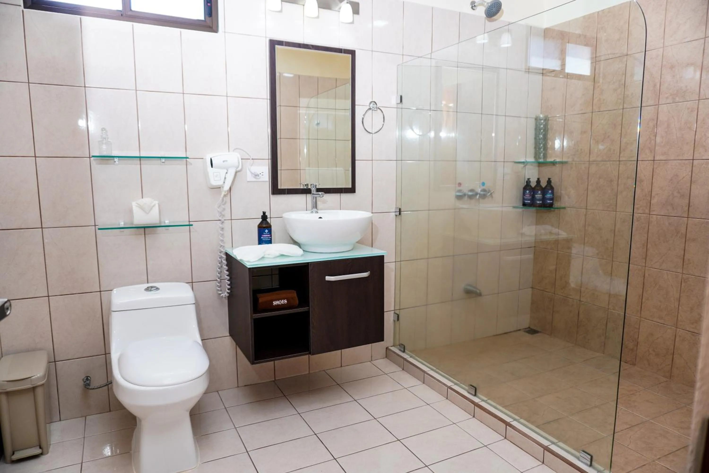 Shower in Sibu Boutique Hotel