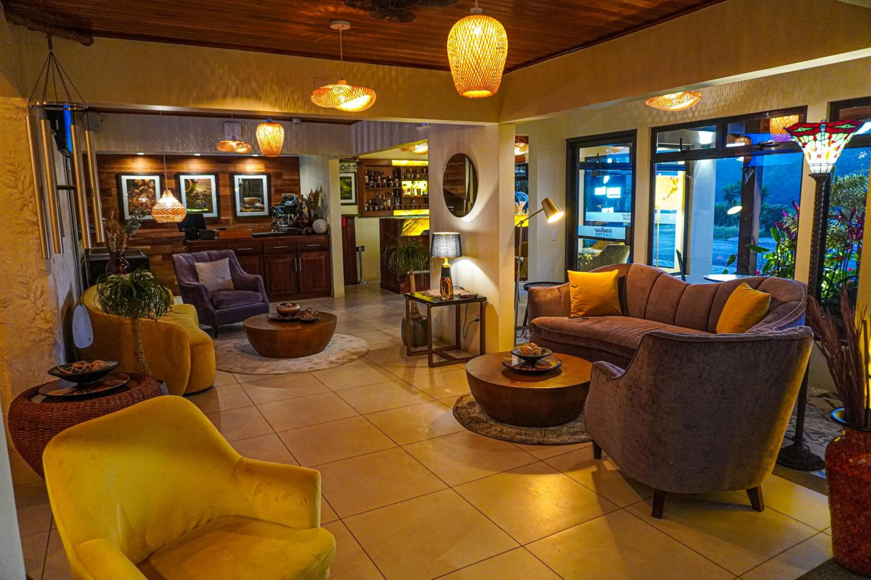 Living room in Sibu Boutique Hotel