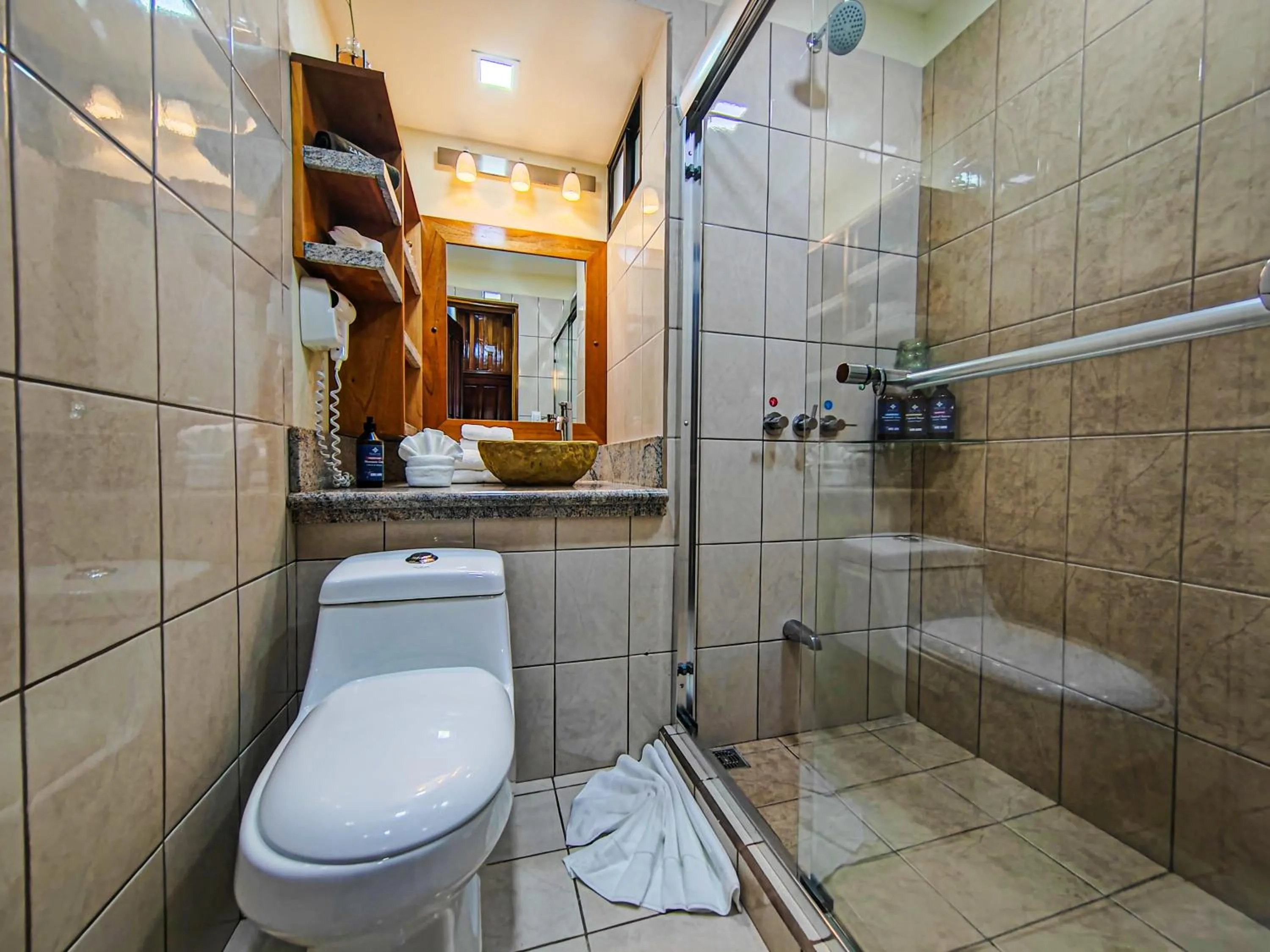 Shower in Sibu Boutique Hotel