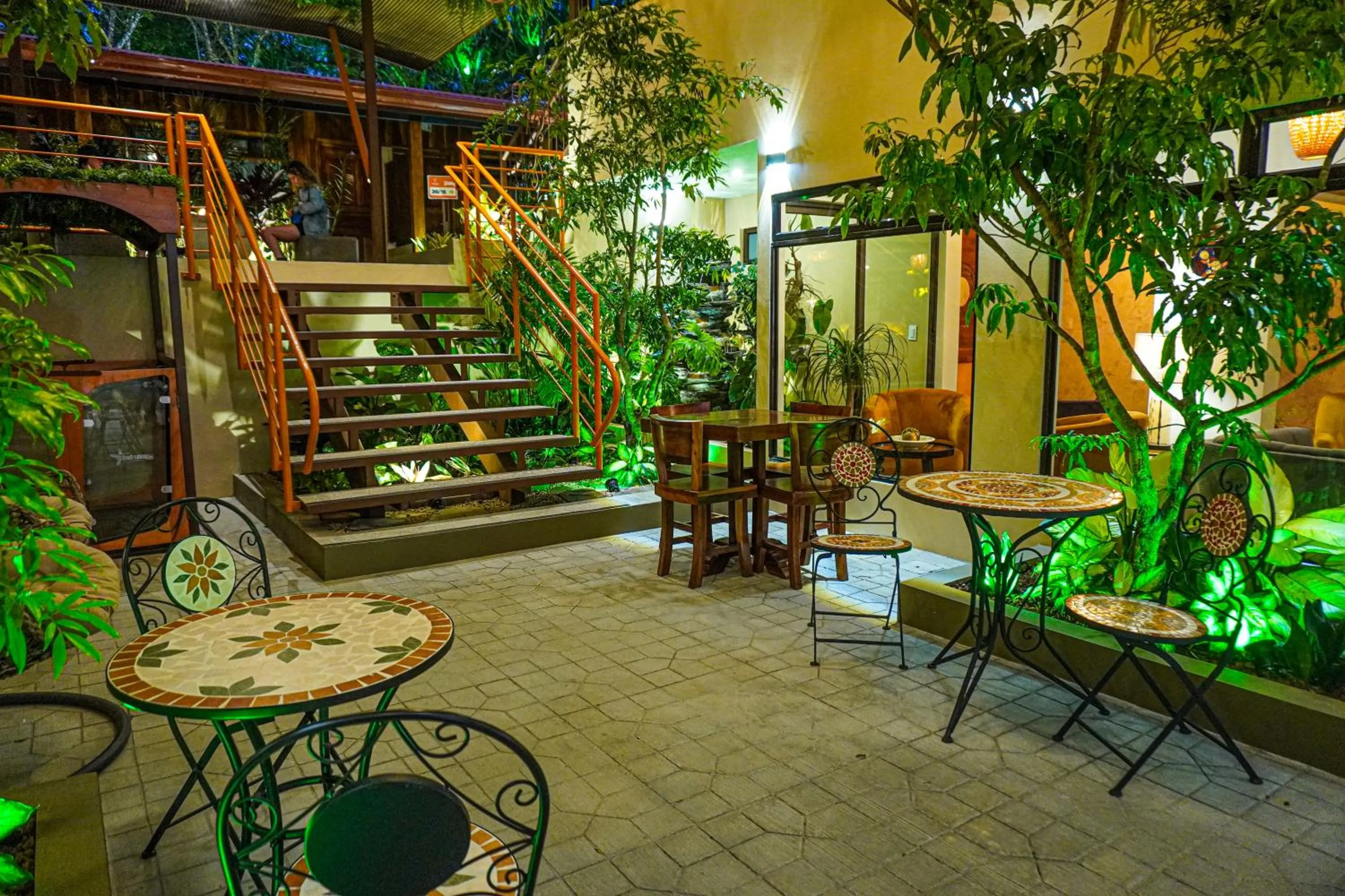 Seating area in Sibu Boutique Hotel