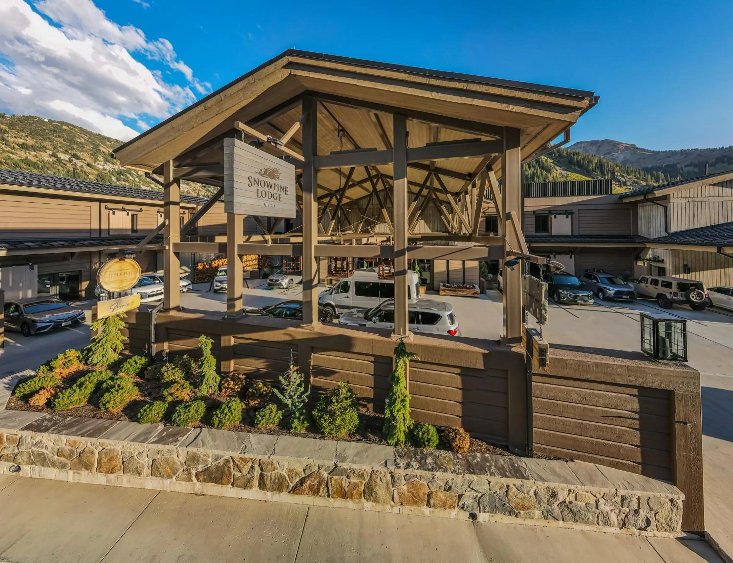 Property building in The Snowpine Lodge