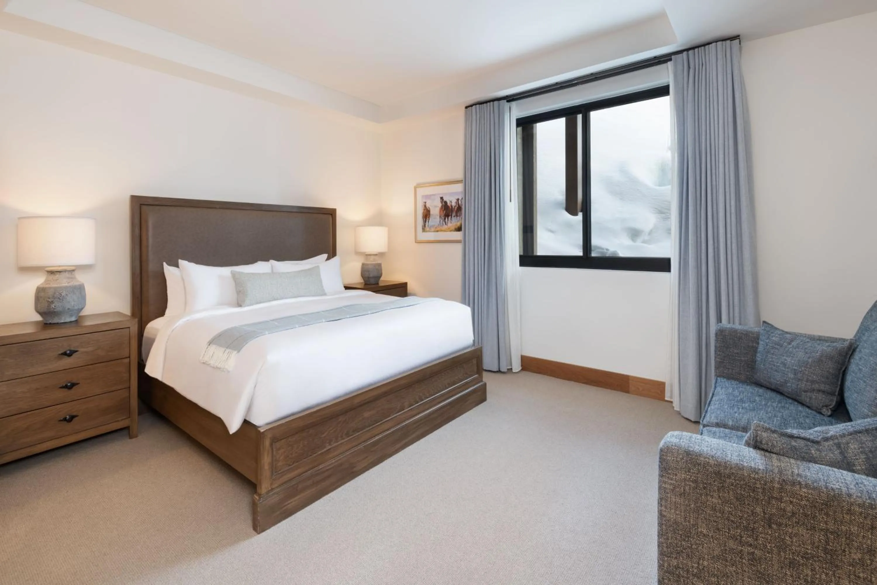 Bedroom, Bed in The Snowpine Lodge