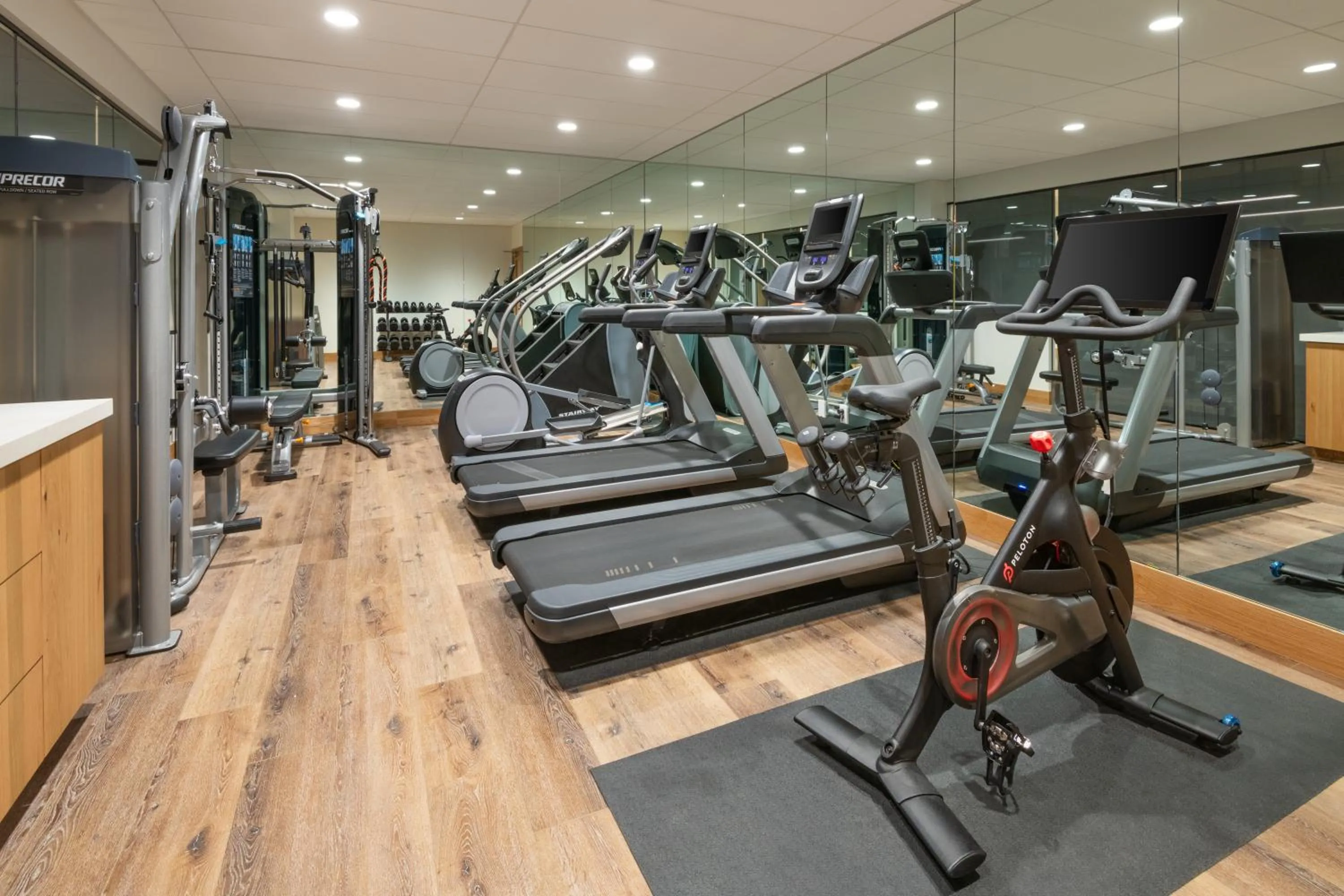 Fitness centre/facilities in The Snowpine Lodge