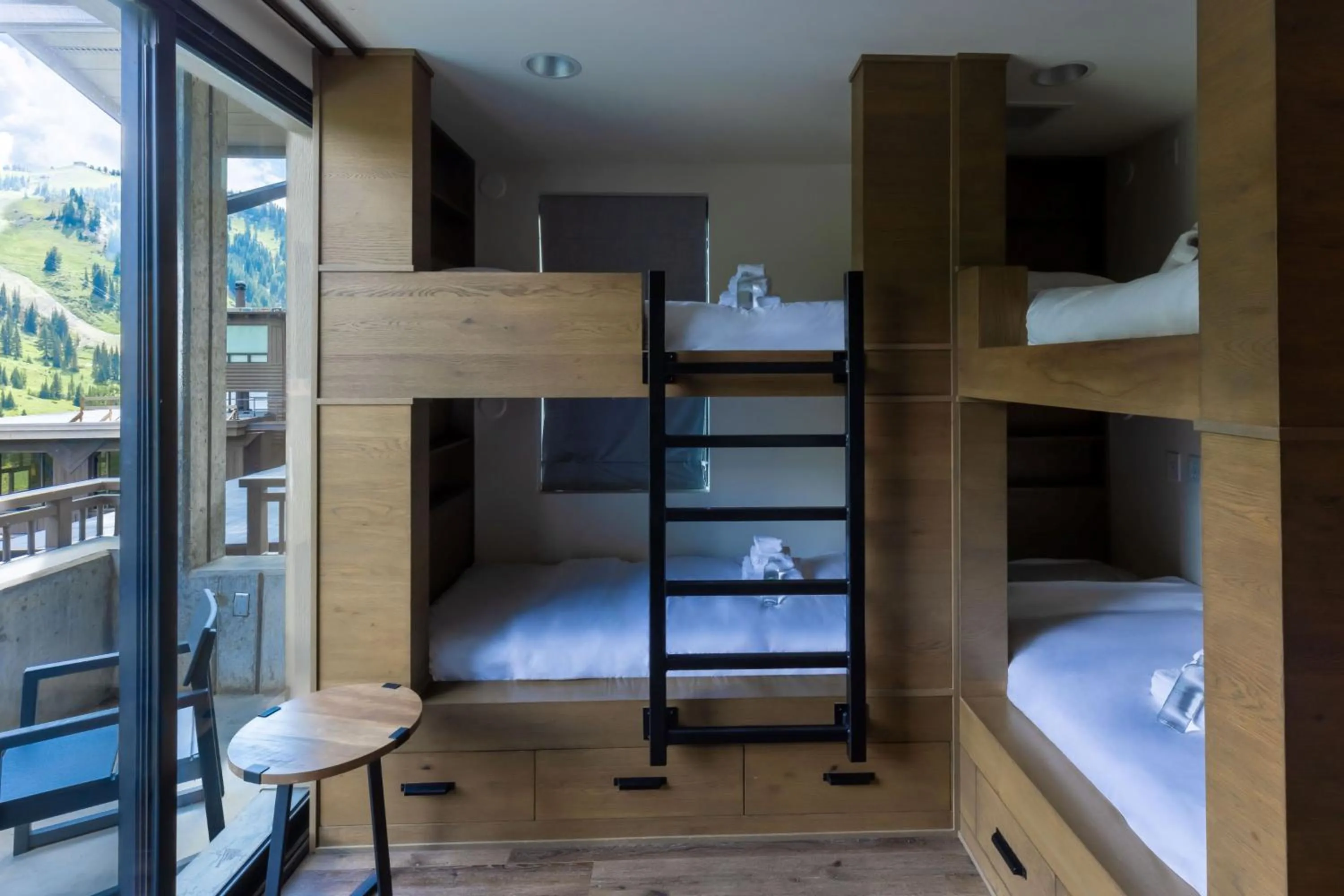 bunk bed, Bed in The Snowpine Lodge