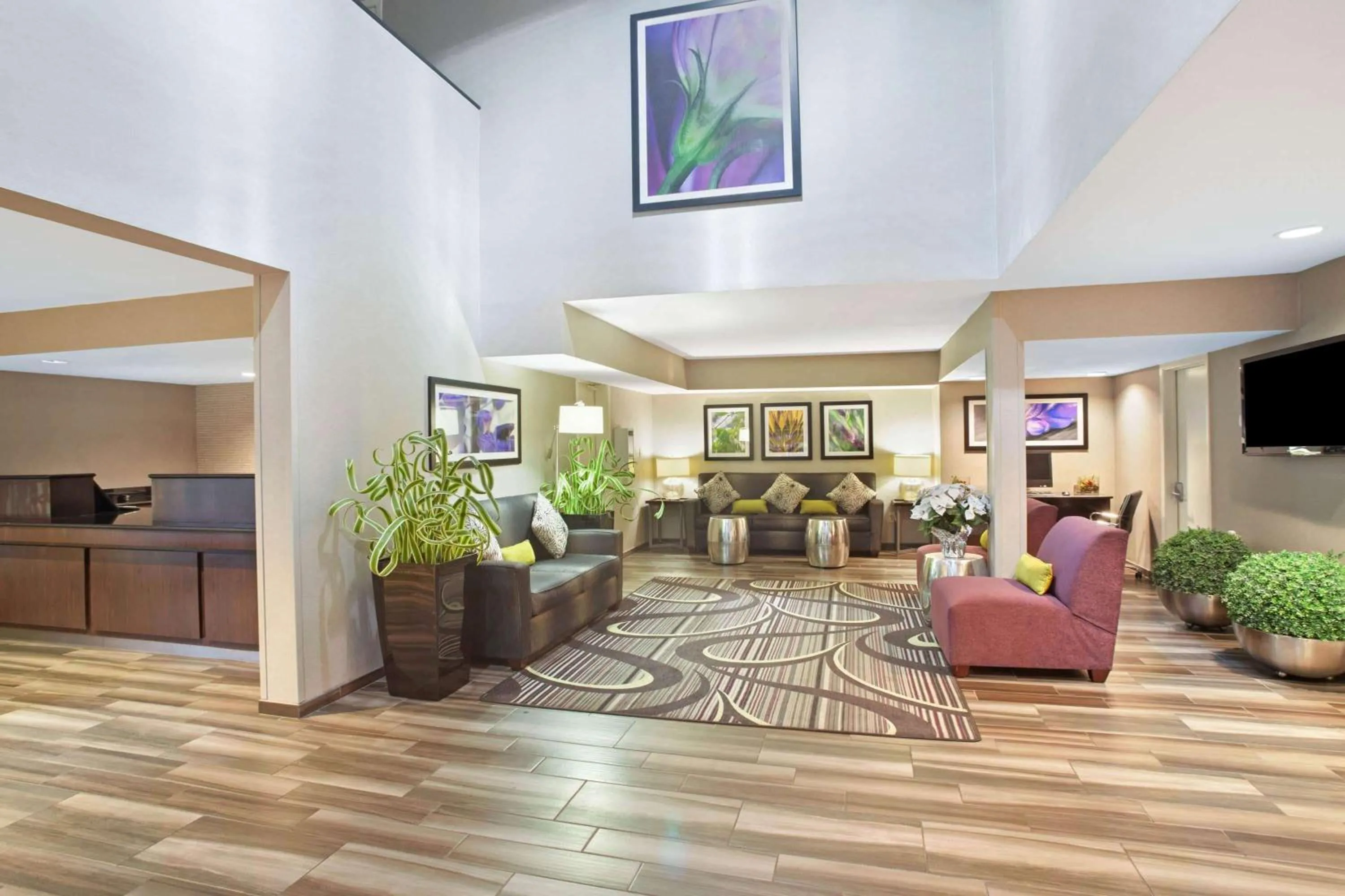 Lobby or reception in La Quinta Inn by Wyndham San Marcos