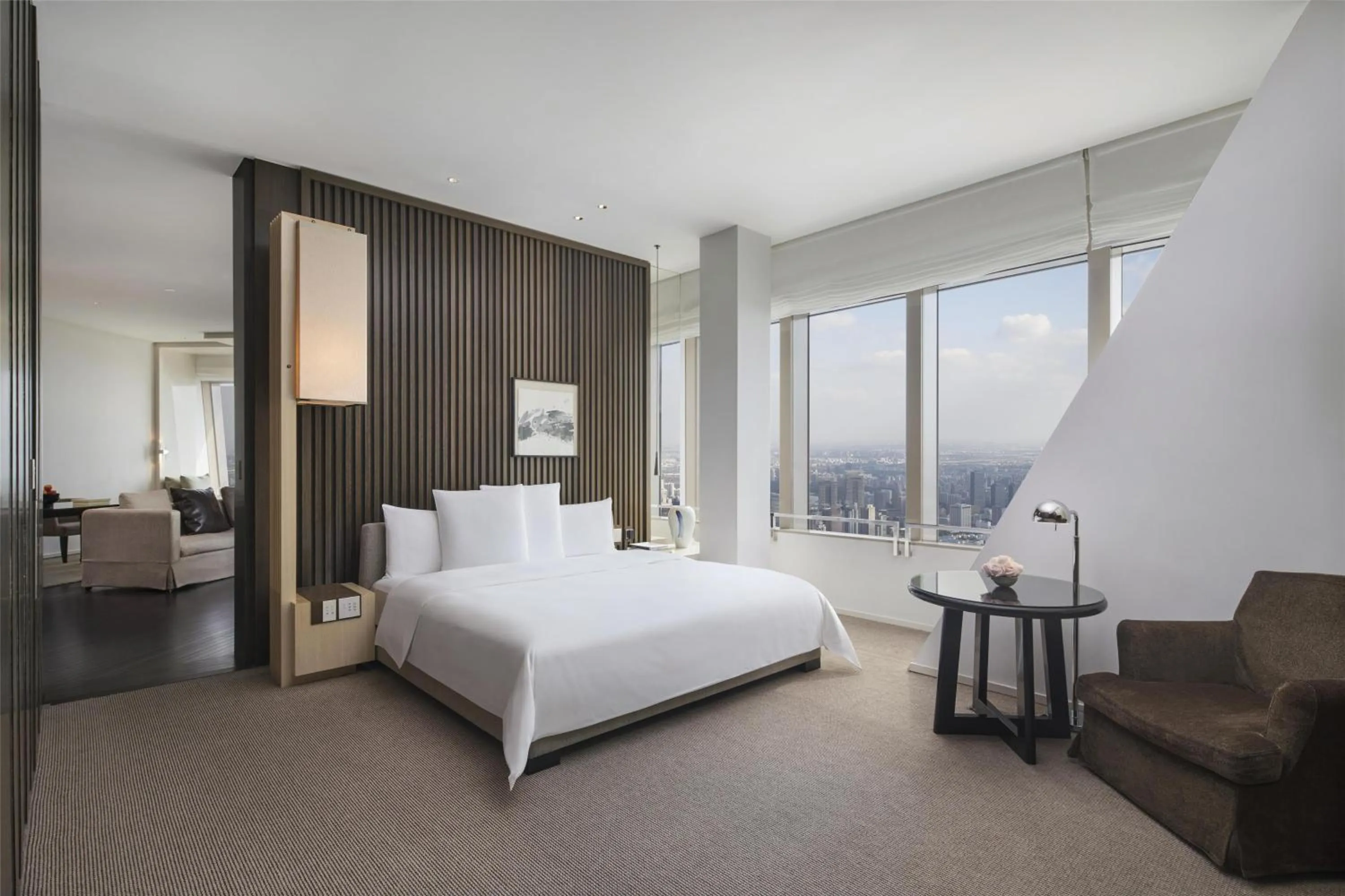 Bedroom, Bed in Park Hyatt Shanghai