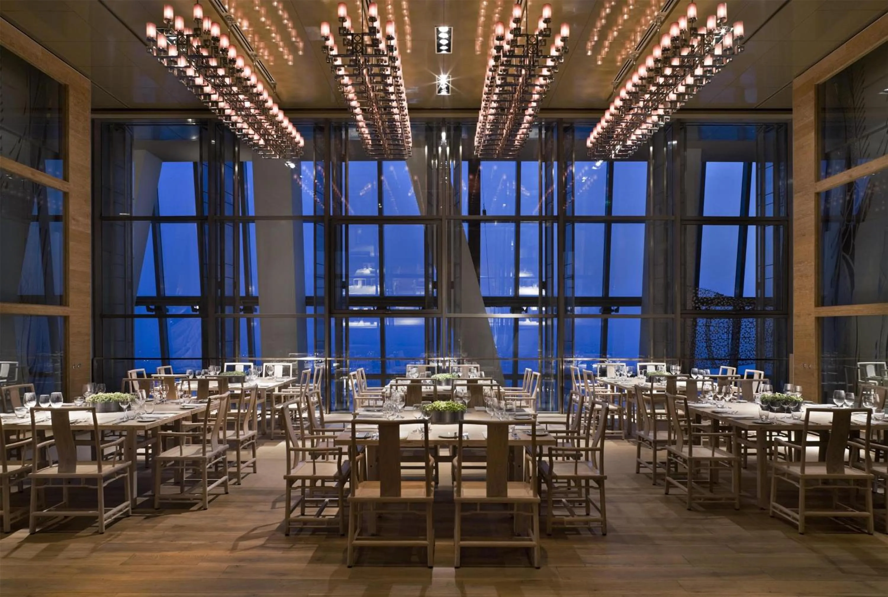 Lobby or reception in Park Hyatt Shanghai