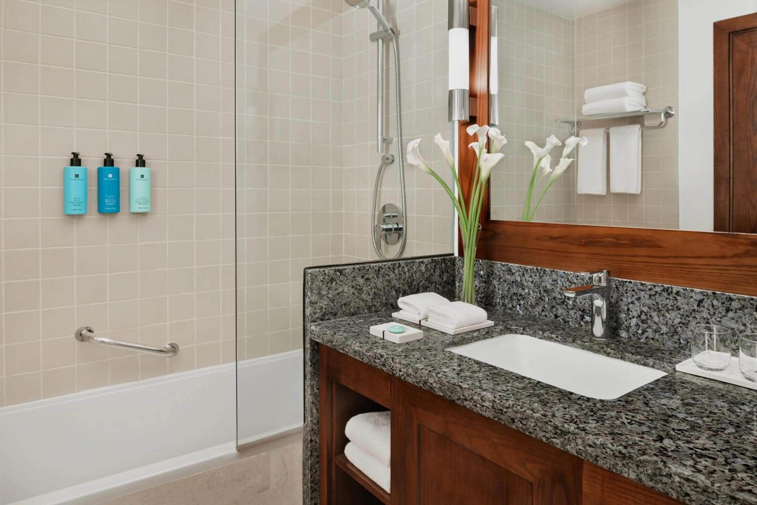 Bathroom in JA Ocean View Hotel, Jumeirah Beach Dubai