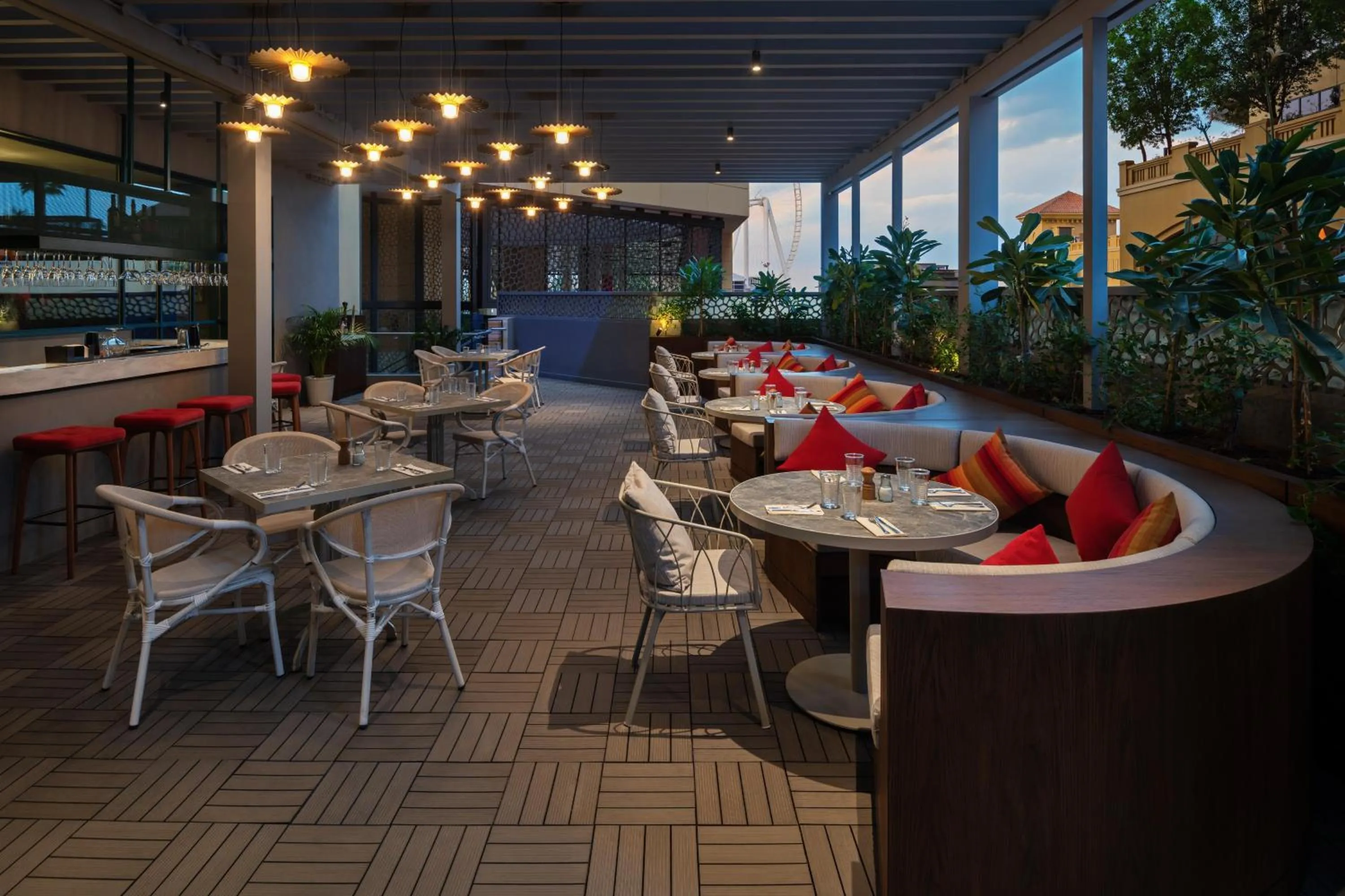 Balcony/Terrace in JA Ocean View Hotel, Jumeirah Beach Dubai