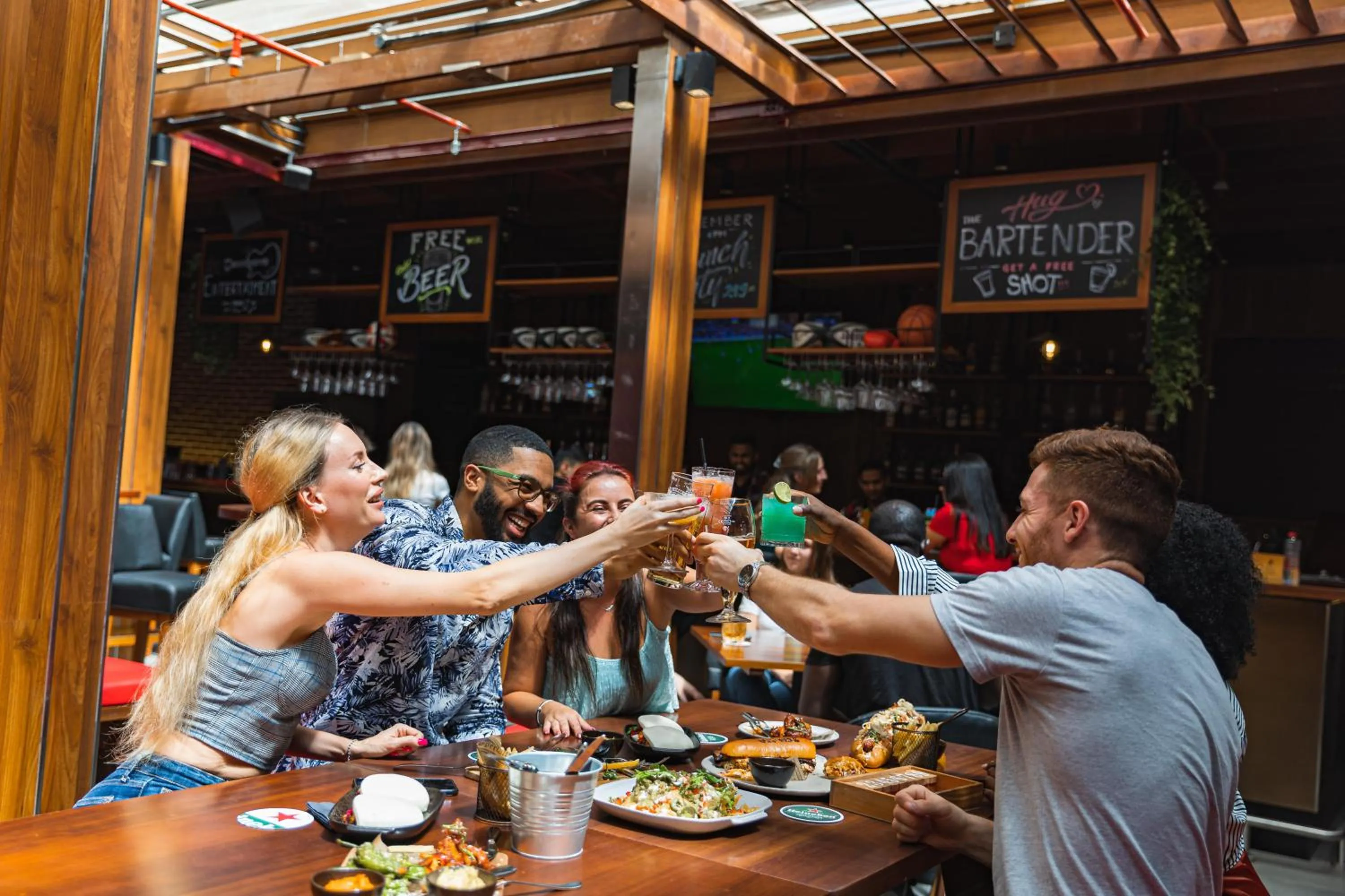 People in JA Ocean View Hotel, Jumeirah Beach Dubai