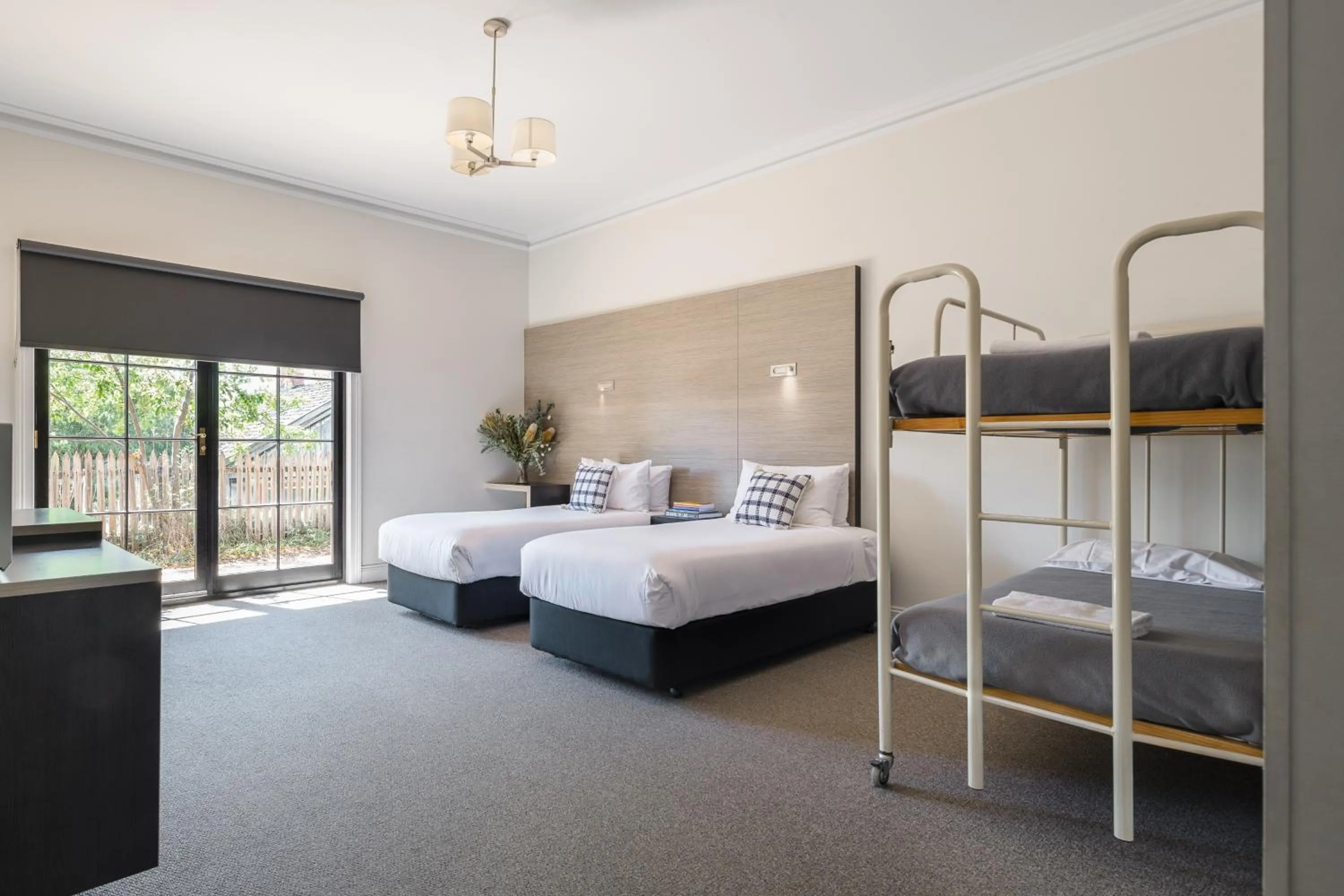 Bed in Sovereign Hill Hotel