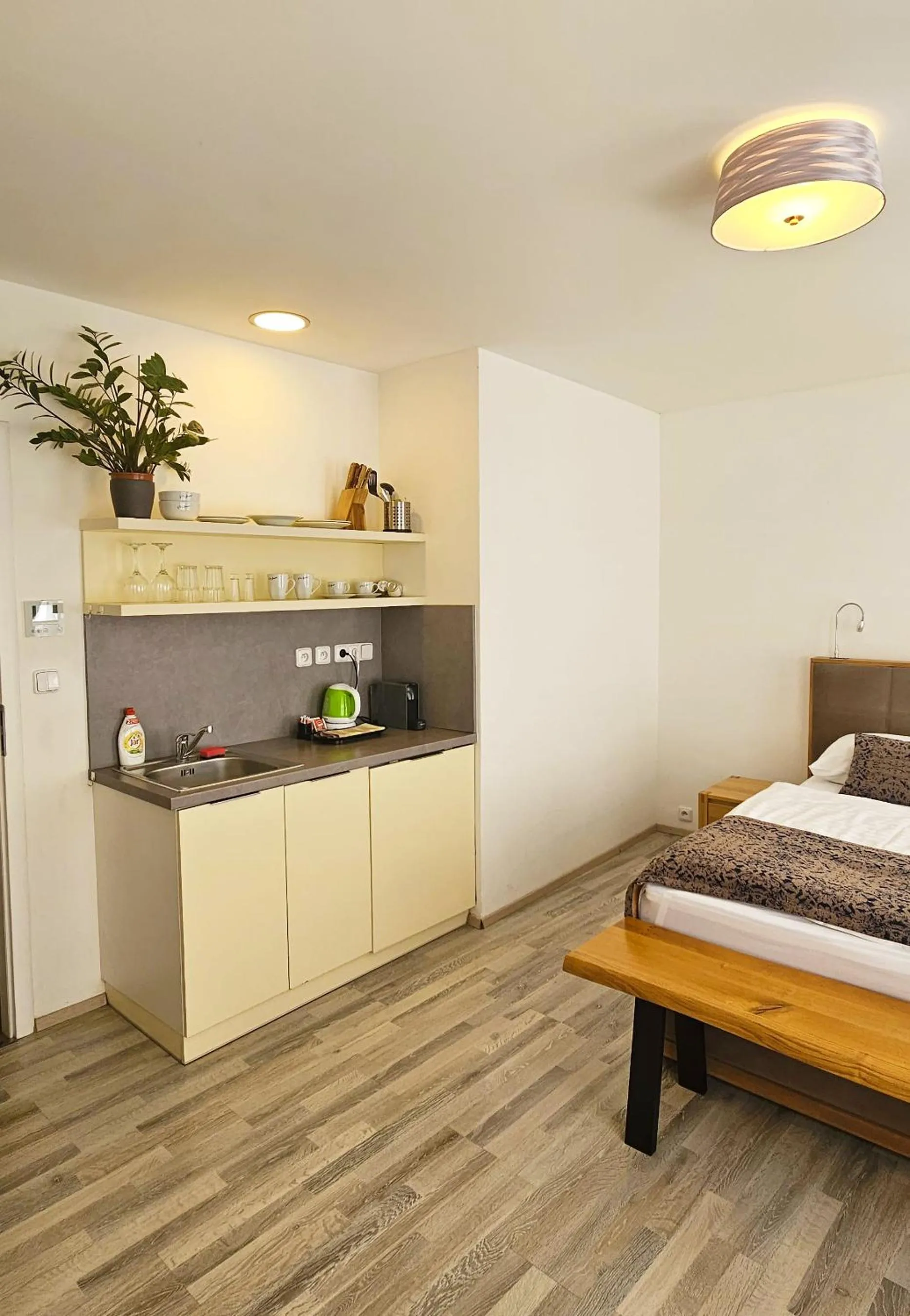 Kitchen or kitchenette in Historic Centre Aparthotel X