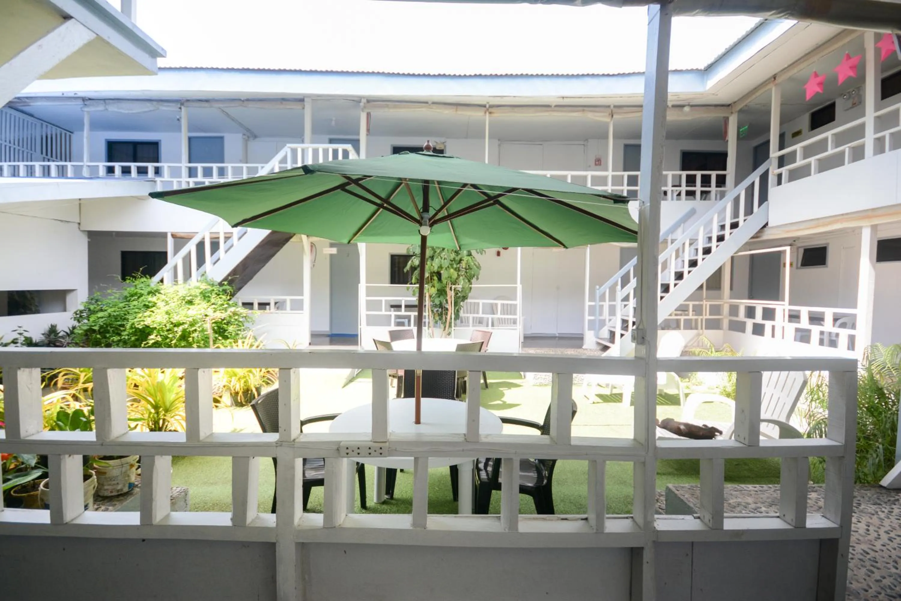 Balcony/Terrace in Boracay Morning Beach Resort