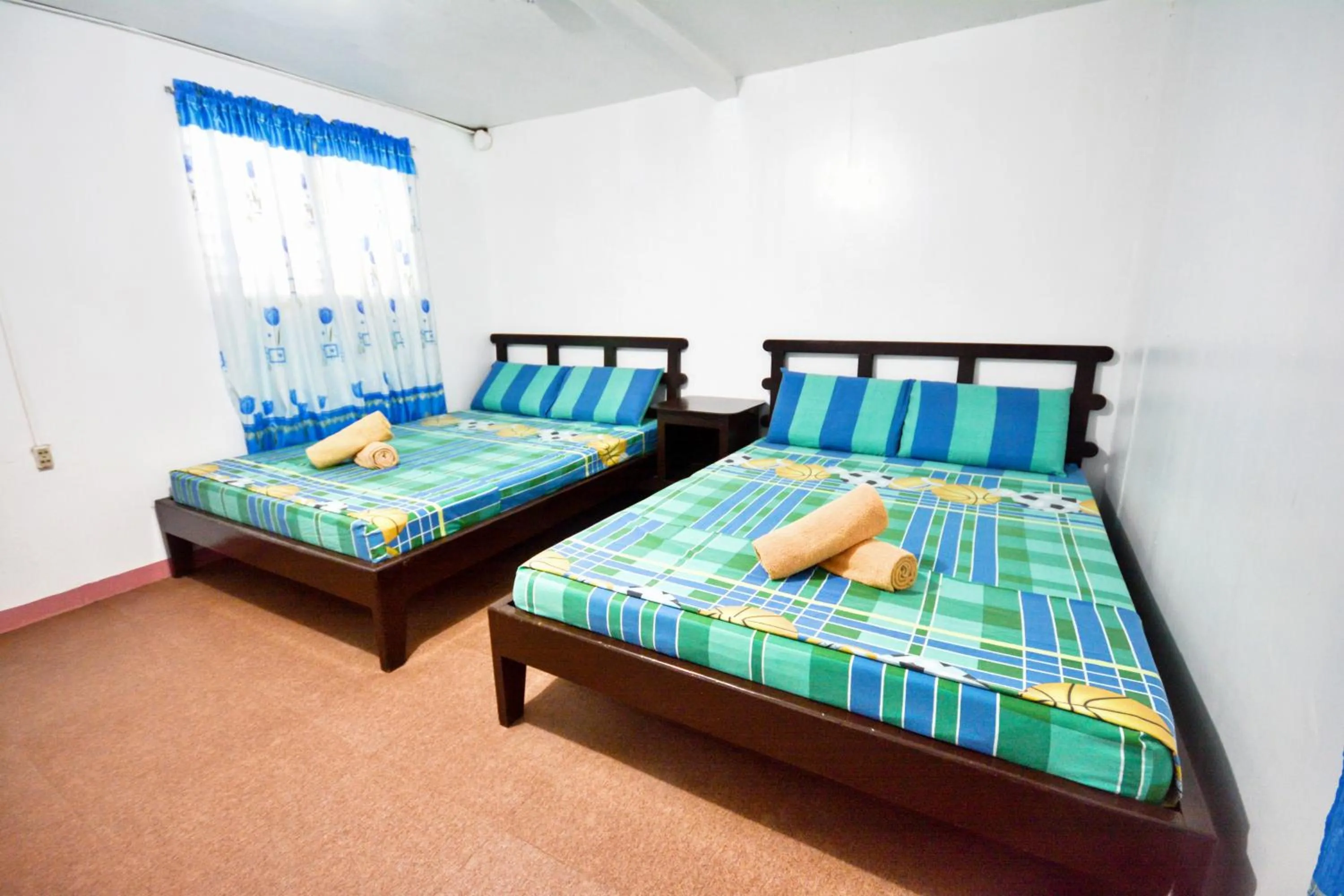 Bed in Boracay Morning Beach Resort