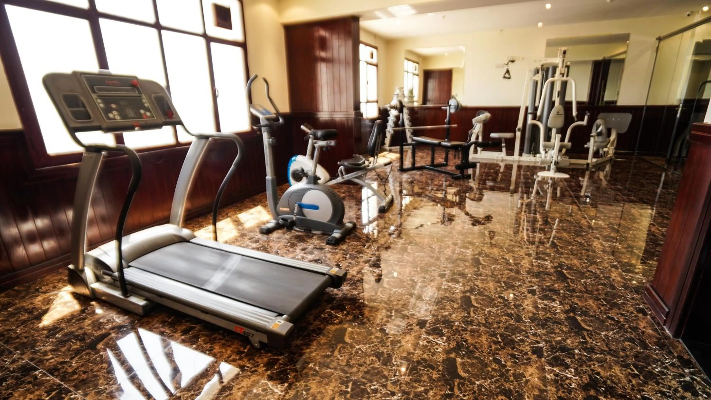 Fitness centre/facilities in Juffair Gate Hotel