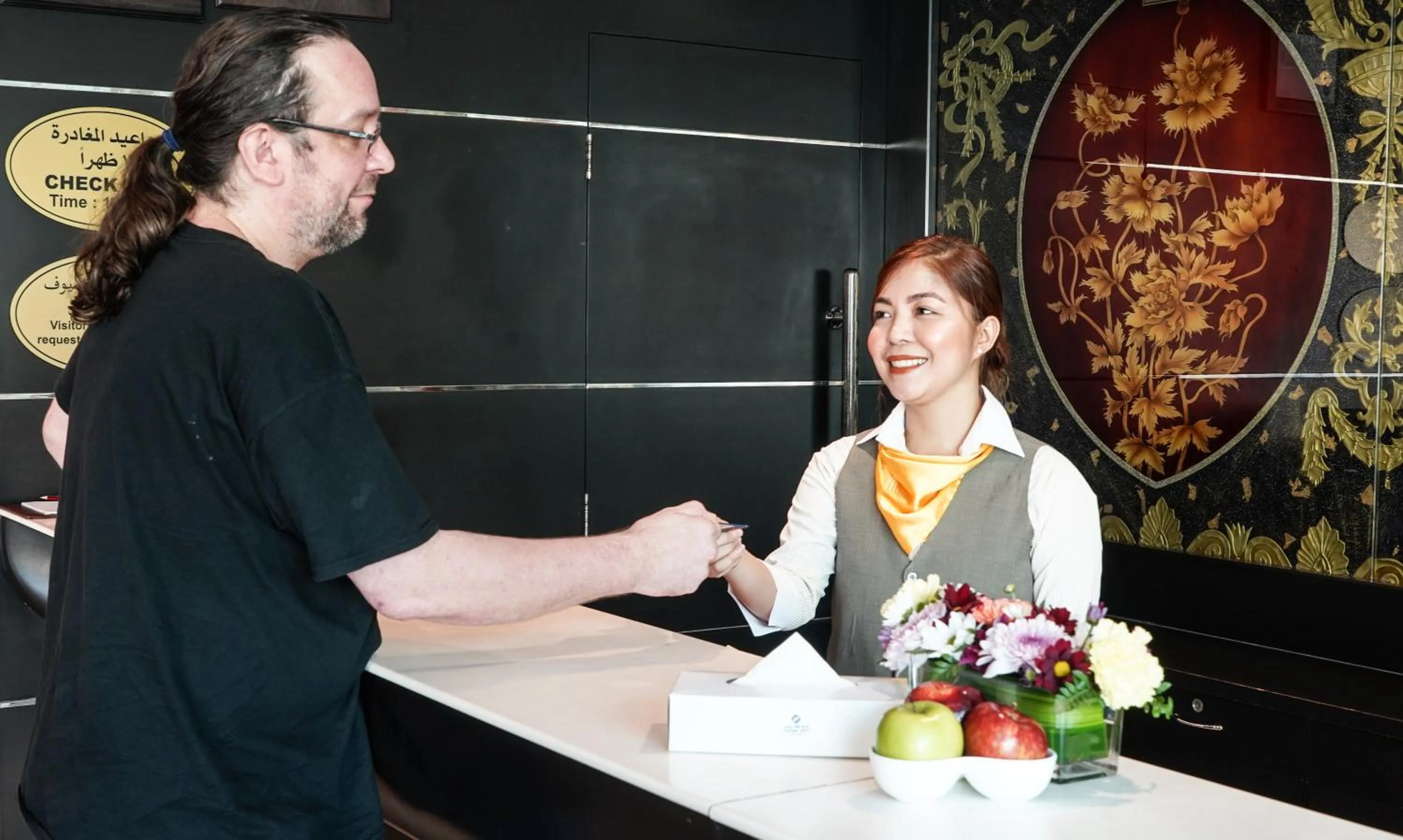 Staff in Juffair Gate Hotel