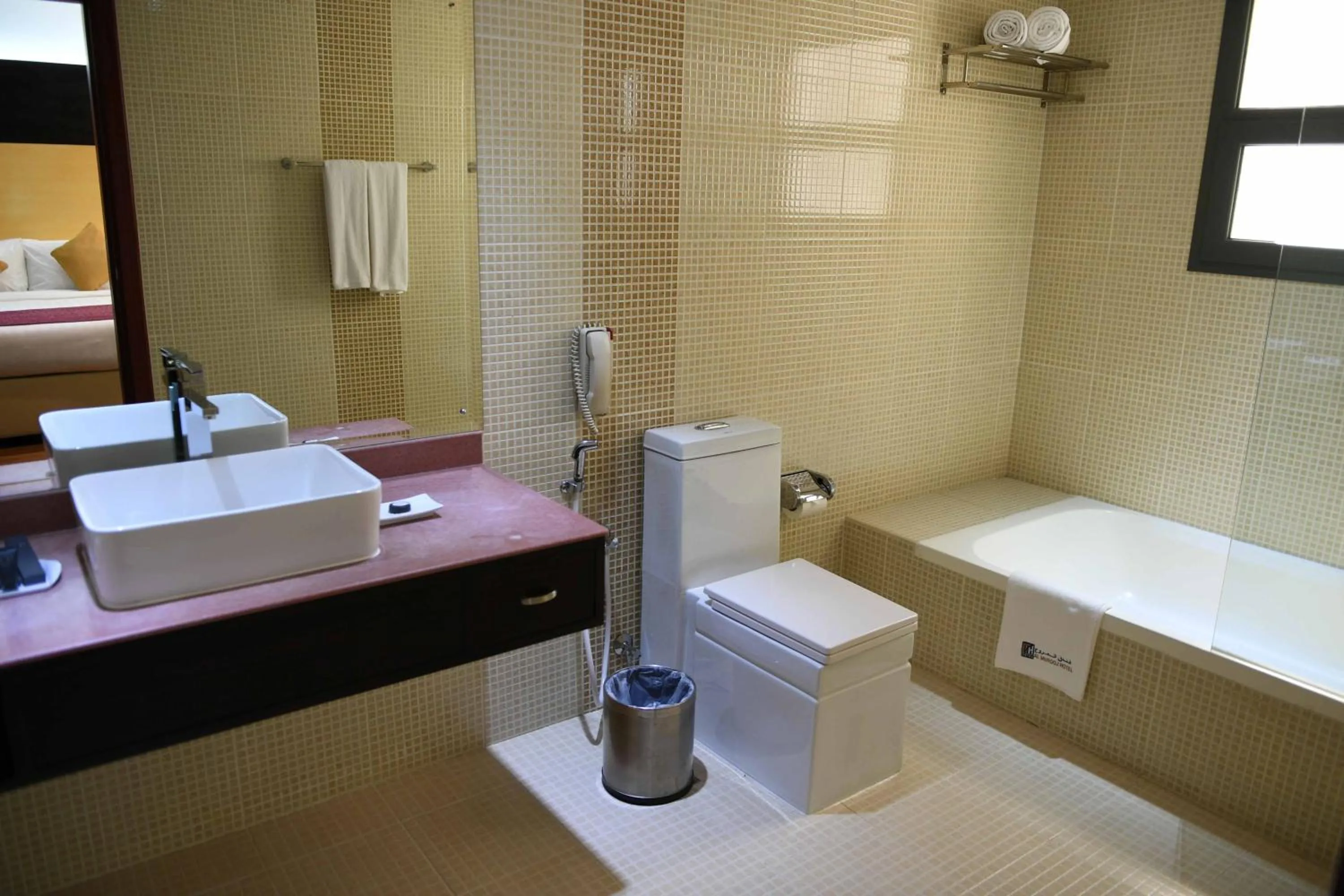 Toilet in Juffair Gate Hotel