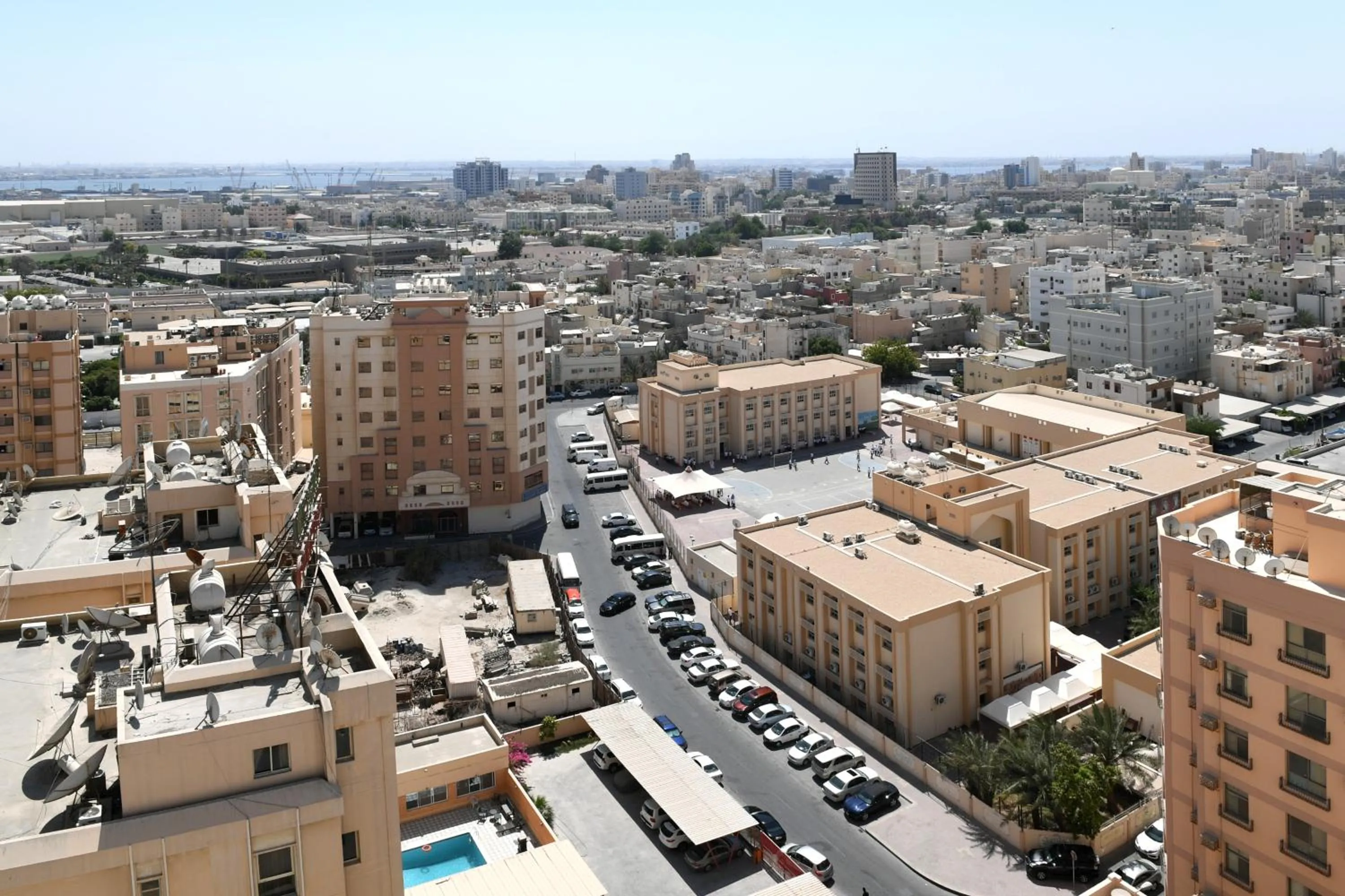 View (from property/room) in Juffair Gate Hotel