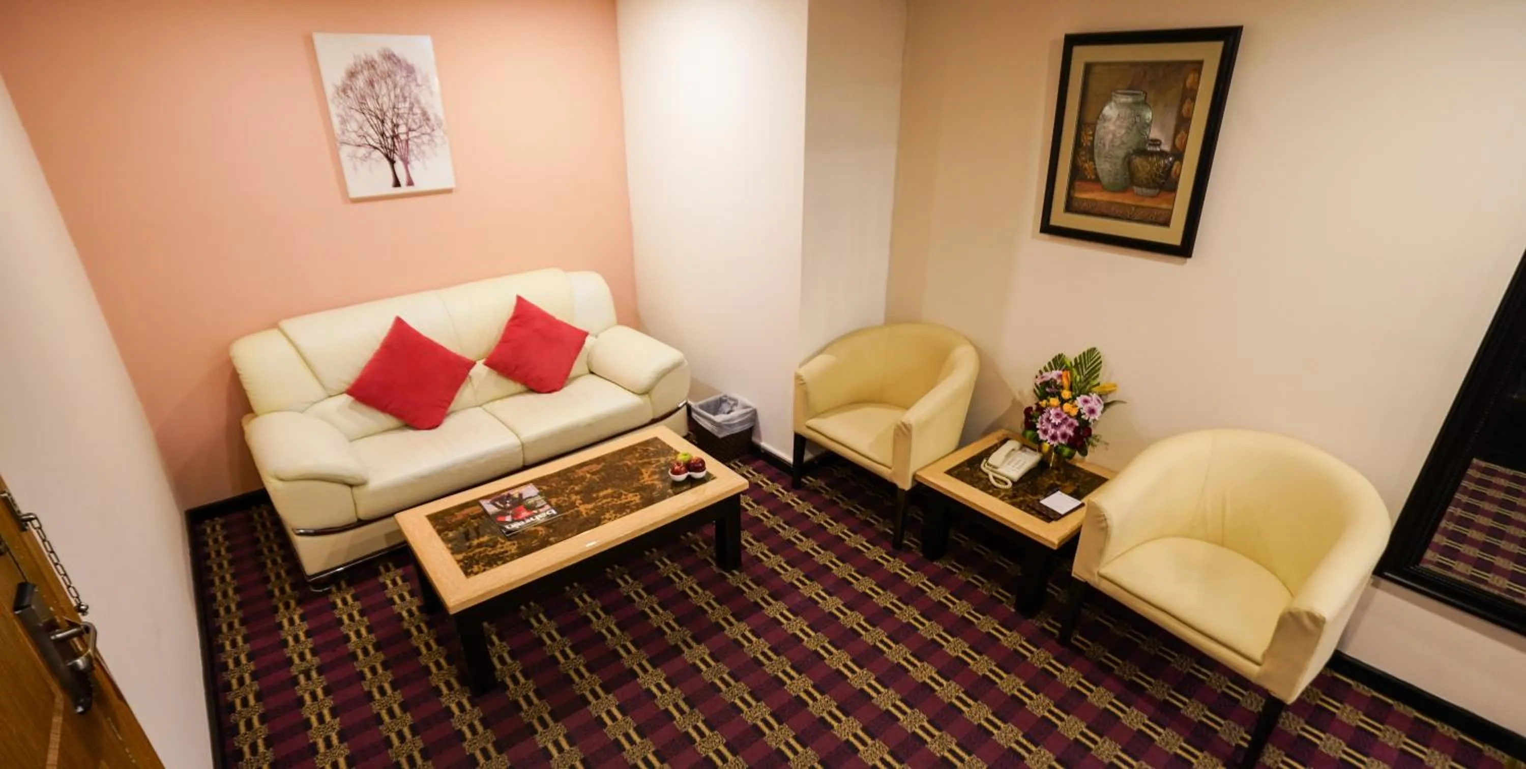 Seating area in Juffair Gate Hotel