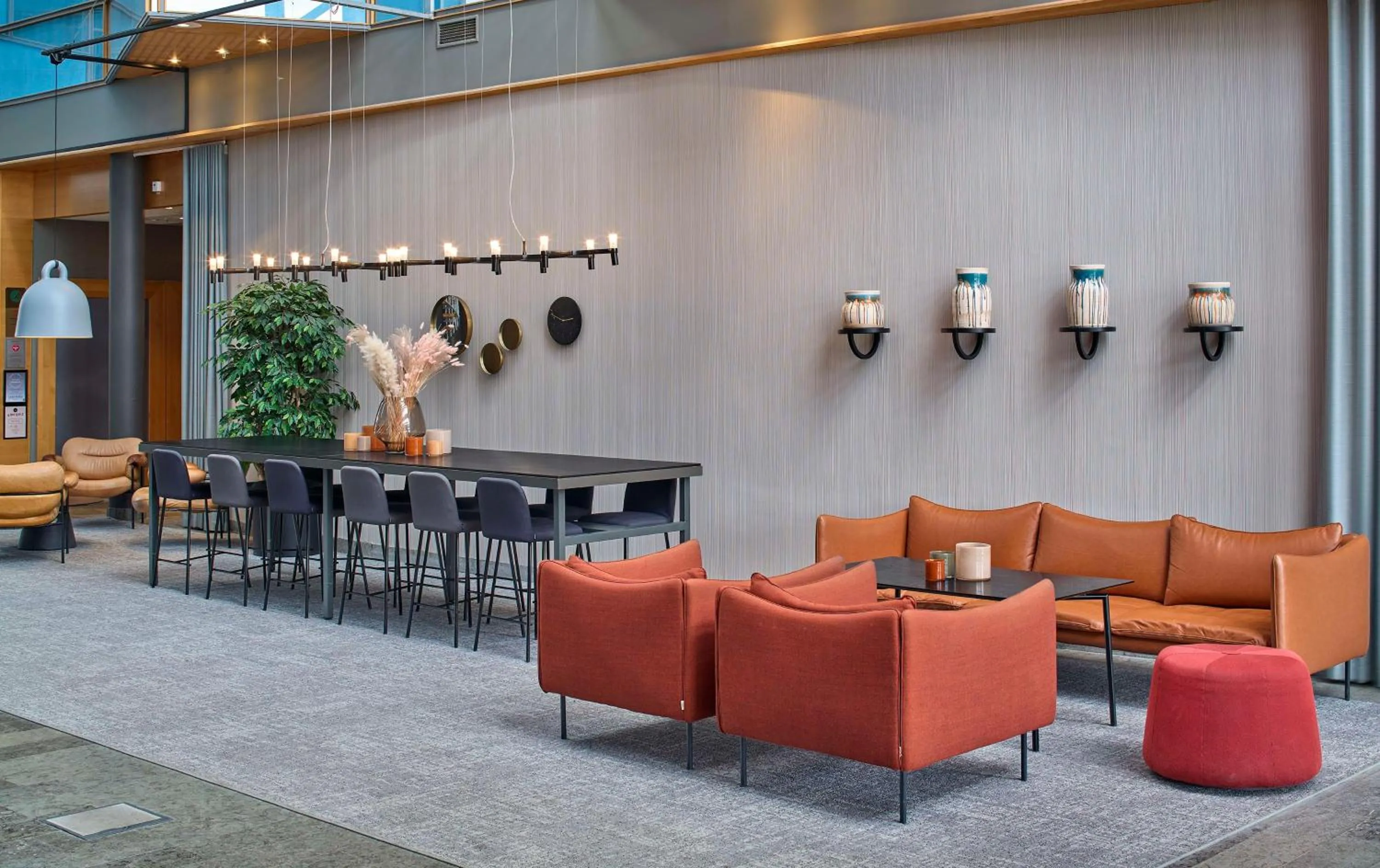 Lobby or reception in Scandic Mölndal