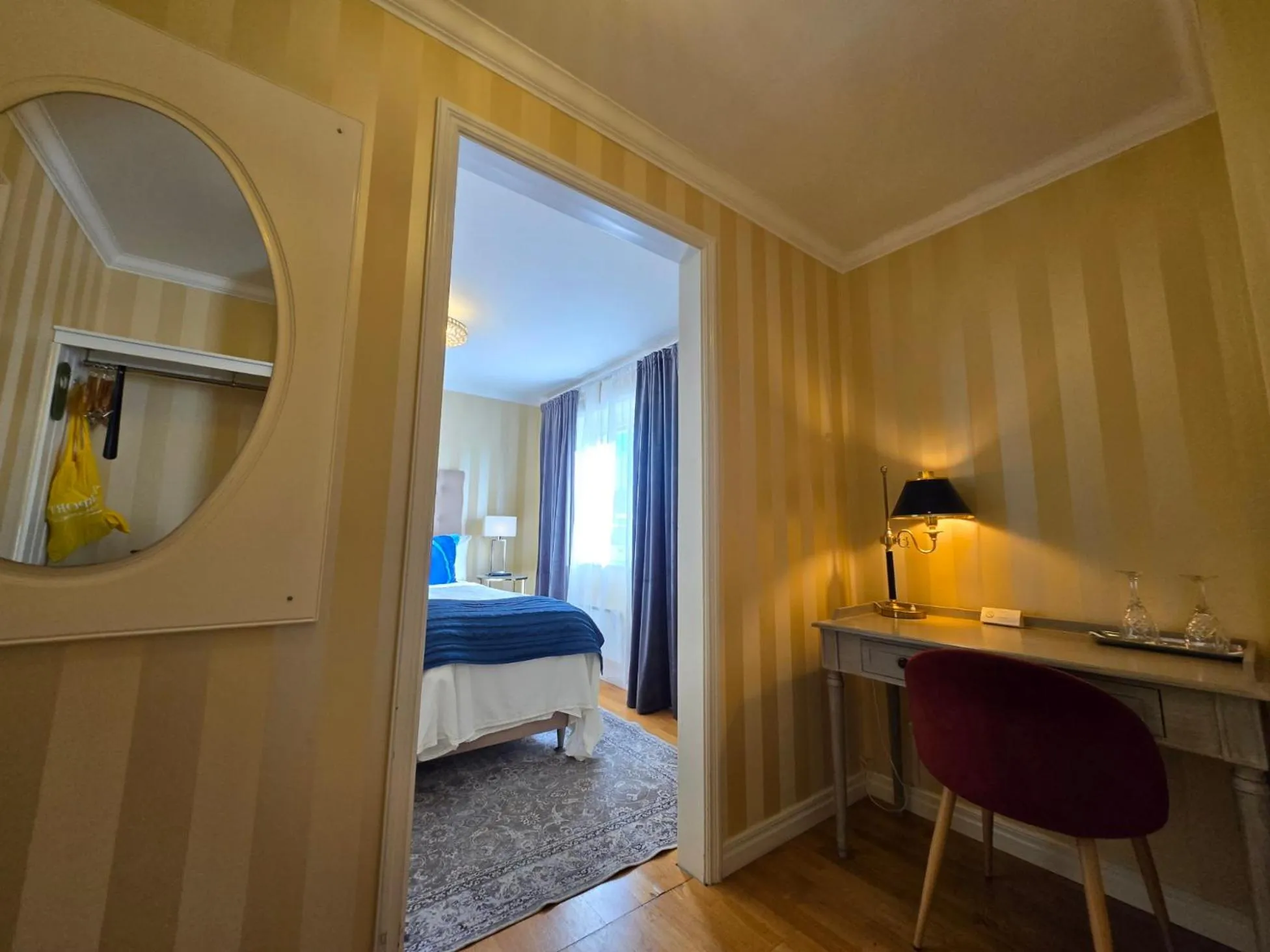 Bed in Vänerport Lakefront Hotell