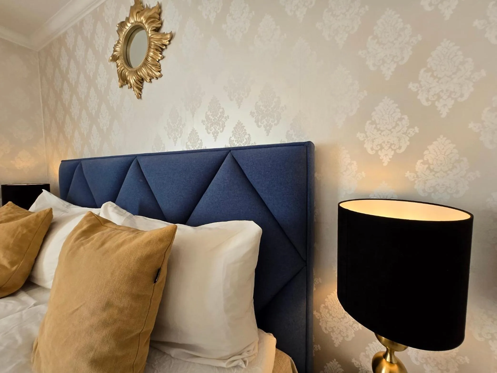 Bed in Vänerport Lakefront Hotell