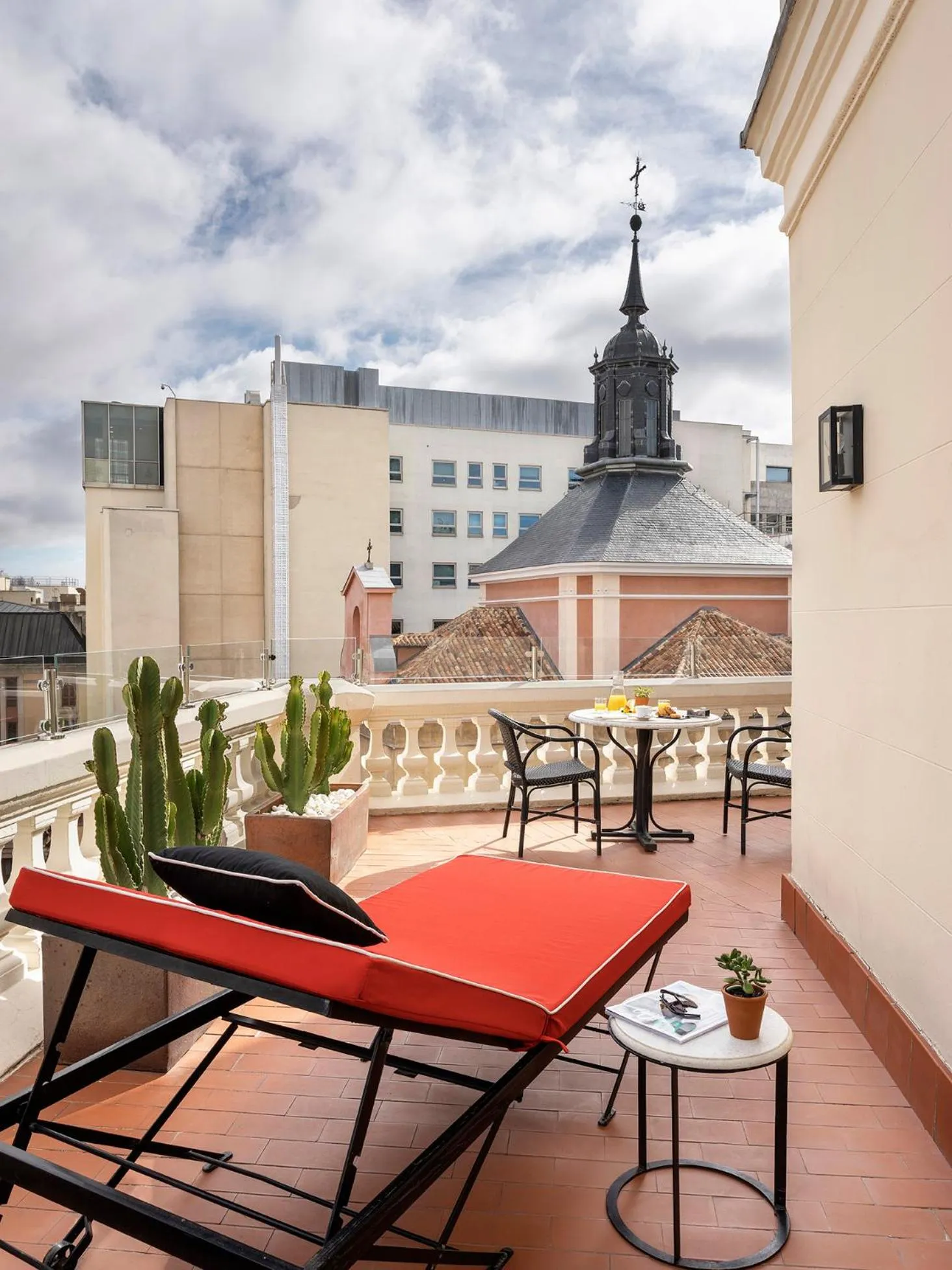 Balcony/Terrace in The Principal Madrid, Small Luxury Hotels